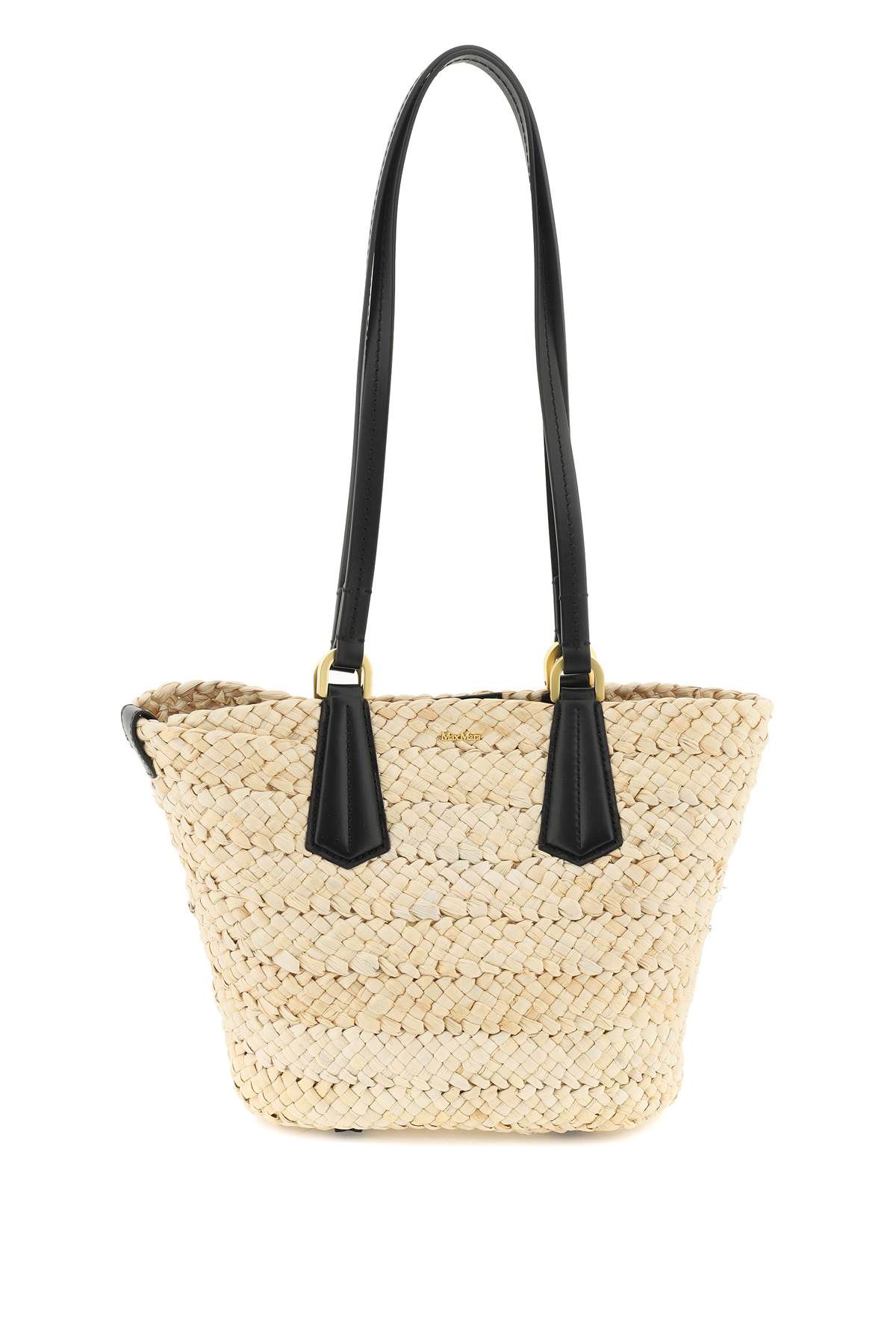 Max Mara MAX MARA raffia shoulder bag