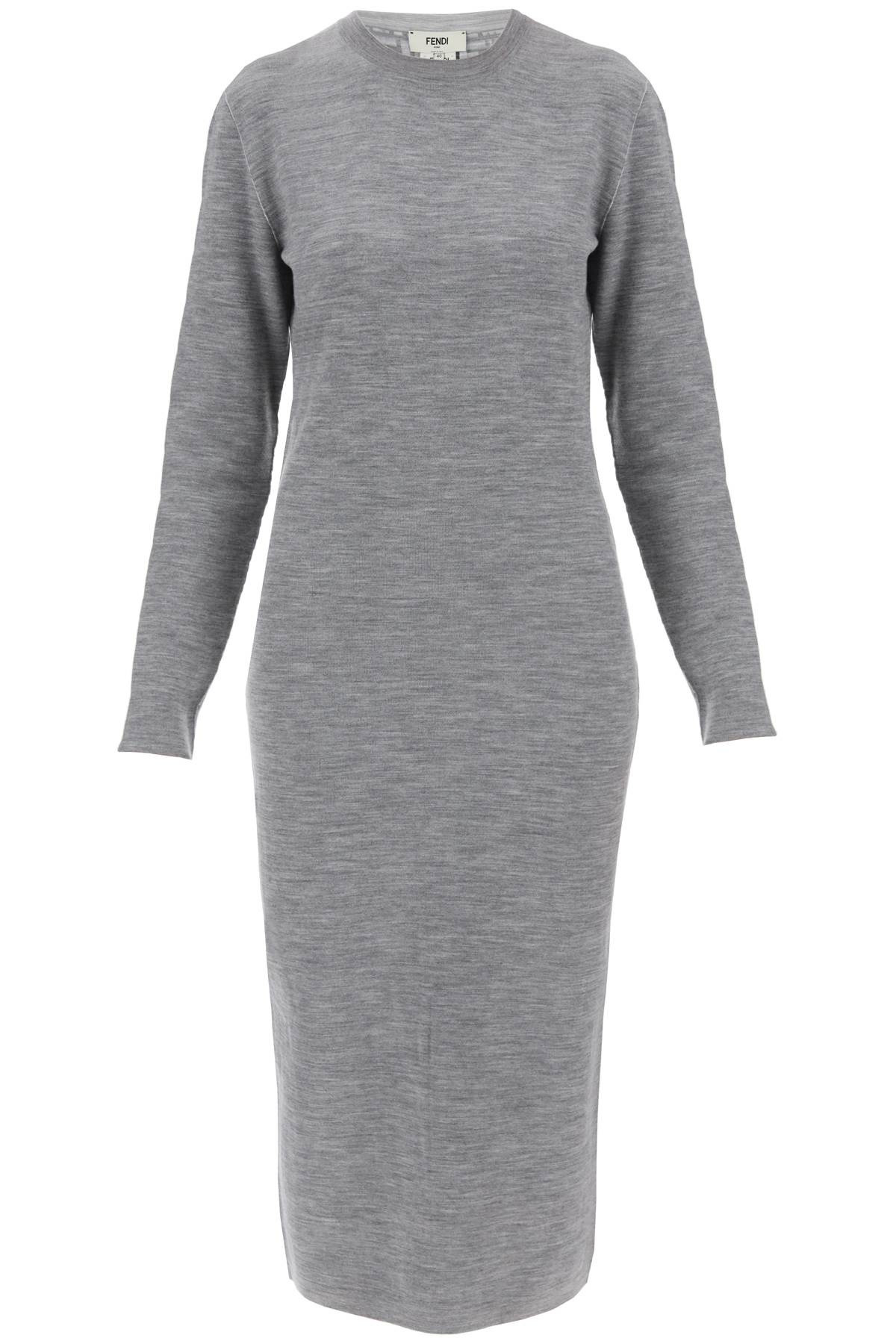 FENDI FENDI reversible knit dress in seven