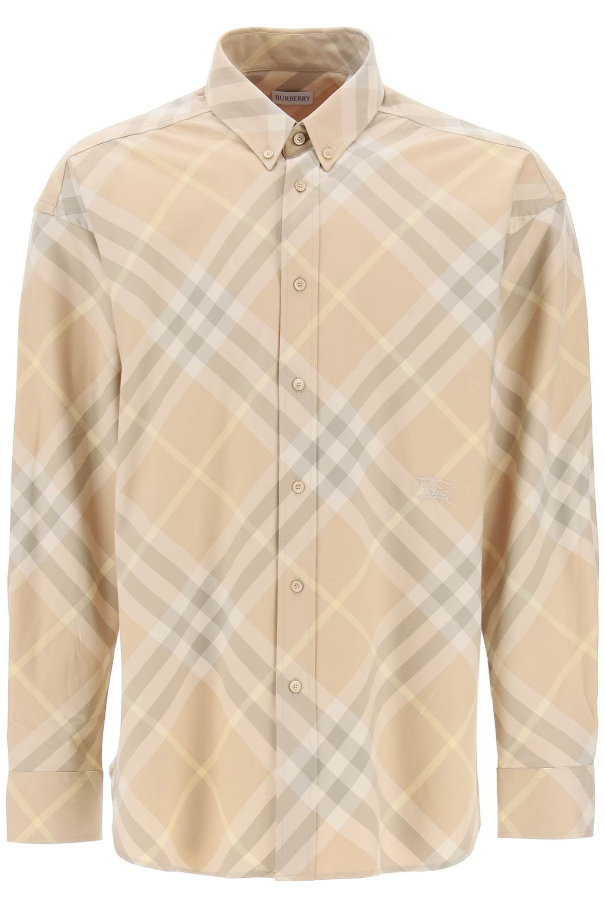 Burberry BURBERRY "organic cotton checkered shirt