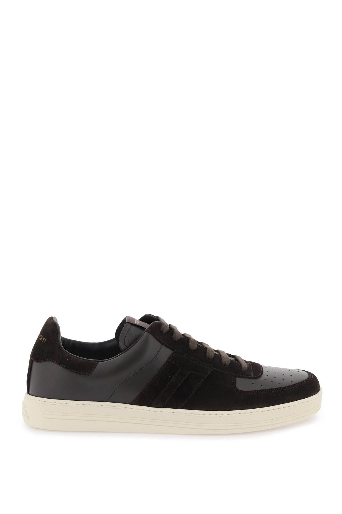 Tom Ford TOM FORD suede and leather 'radcliffe' sneakers