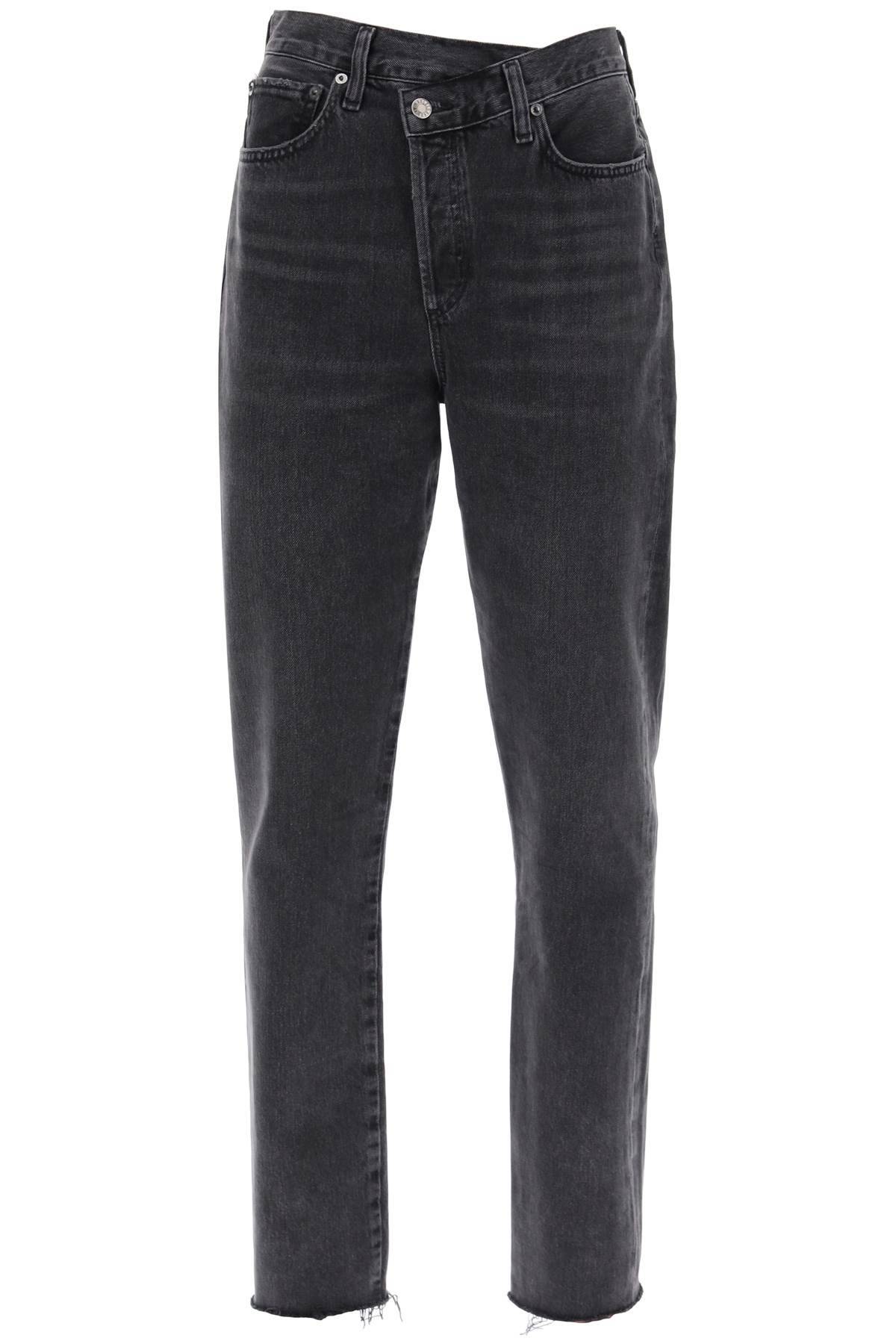 AGOLDE AGOLDE offset waistband jeans