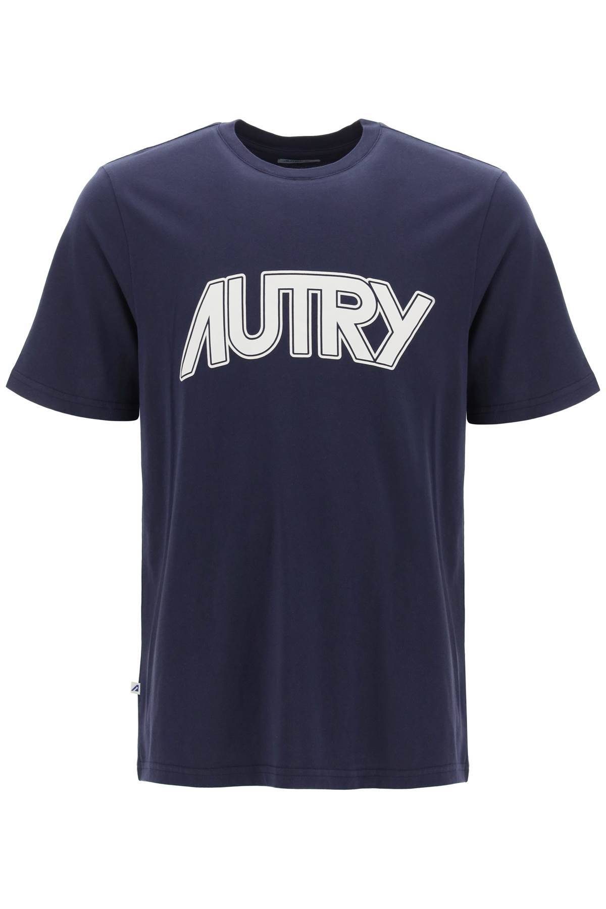 AUTRY AUTRY t-shirt with maxi logo print