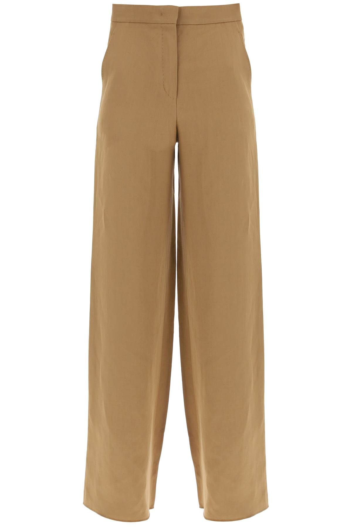 MAX MARA STUDIO MAX MARA STUDIO wide-legged canvas gary pants for men