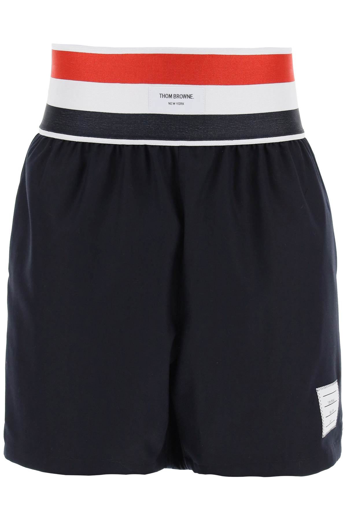 Thom Browne THOM BROWNE elastic waistband bermuda shorts in