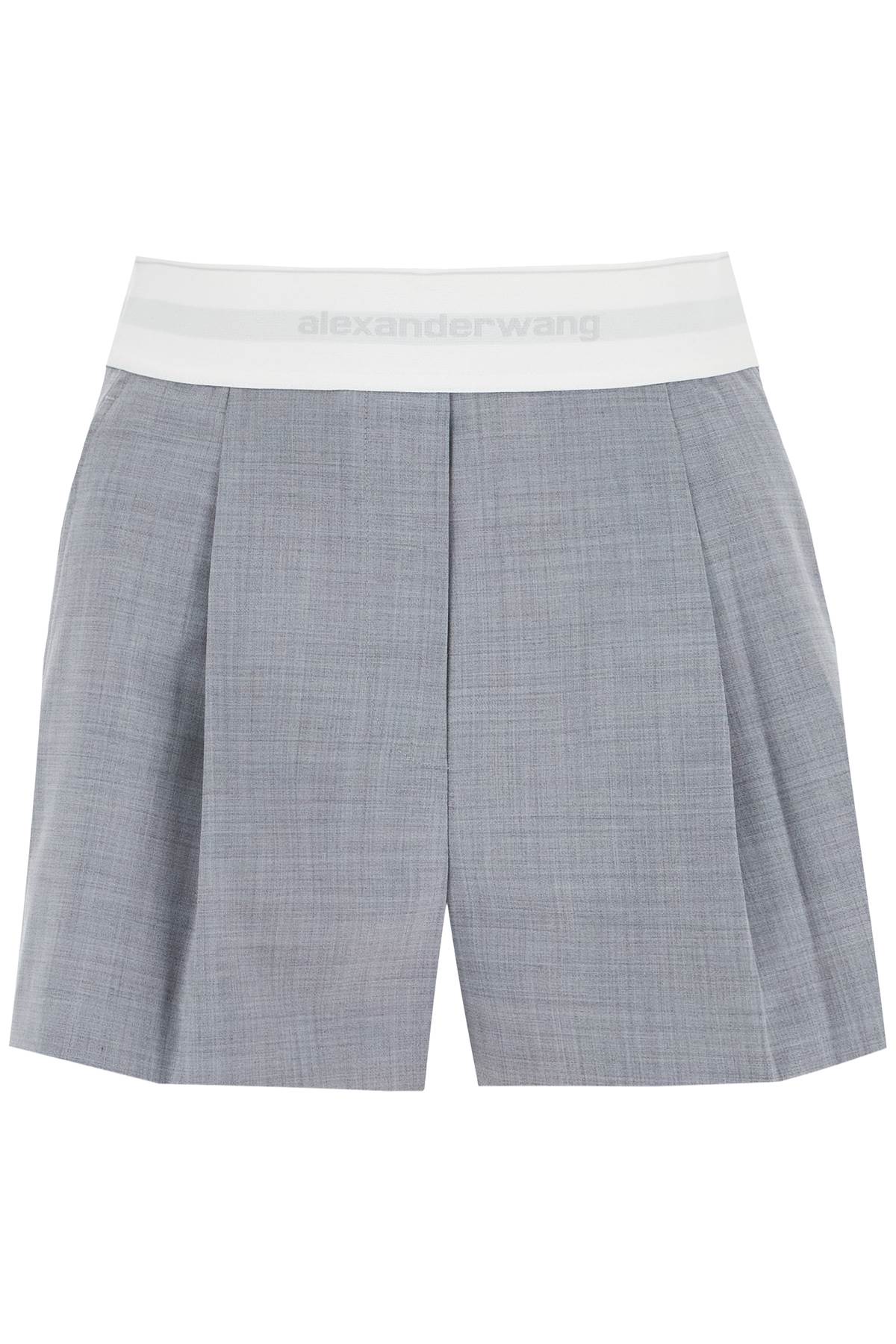 Alexander Wang ALEXANDER WANG pleated shorts with branded band