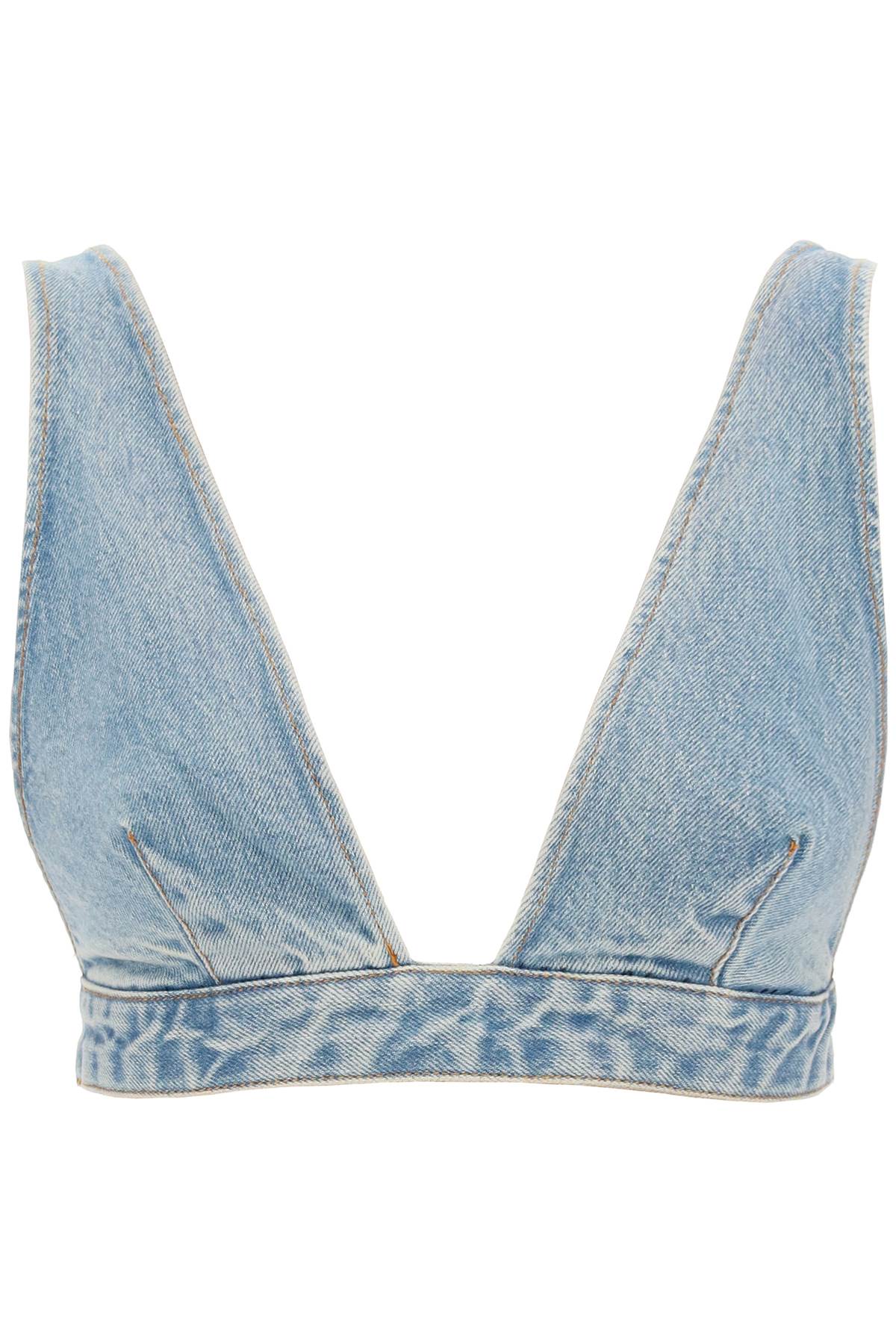 HAIKURE HAIKURE denim tessa top for