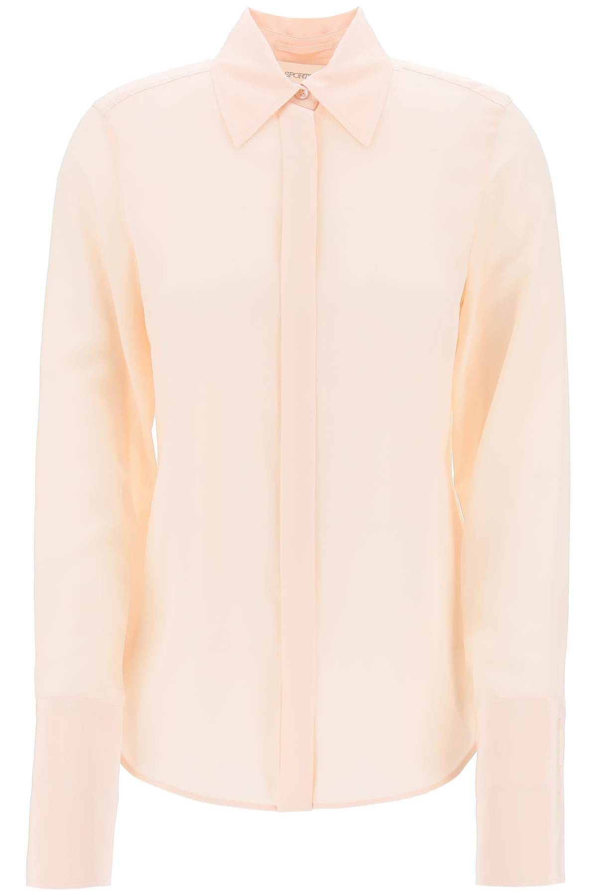 Sportmax SPORTMAX lelia shirt in silk crepe de chine