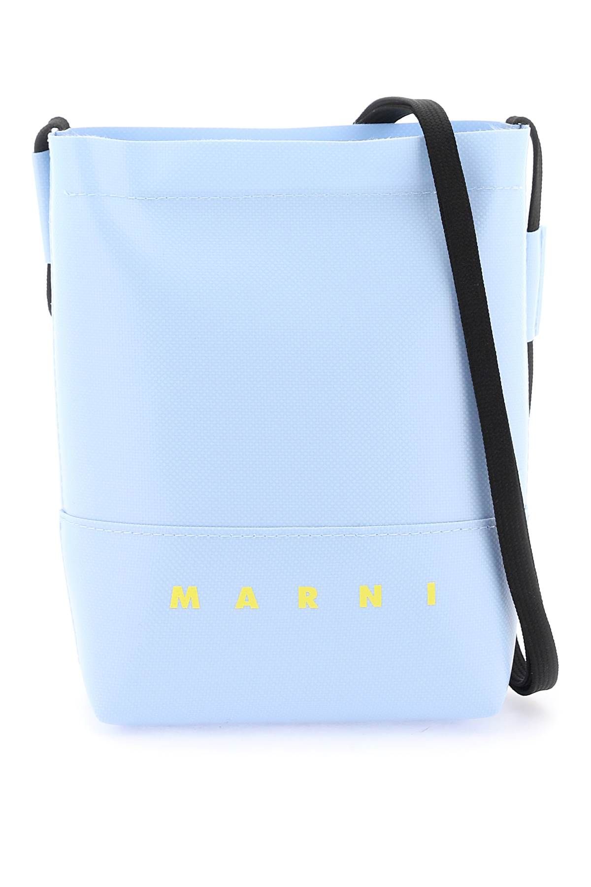 Marni MARNI coated canvas crossbody bag