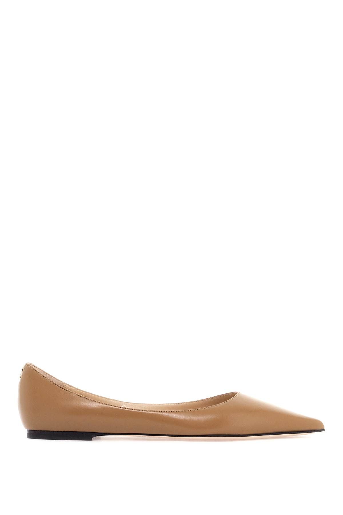 Jimmy Choo JIMMY CHOO smooth leather love ballerina flats