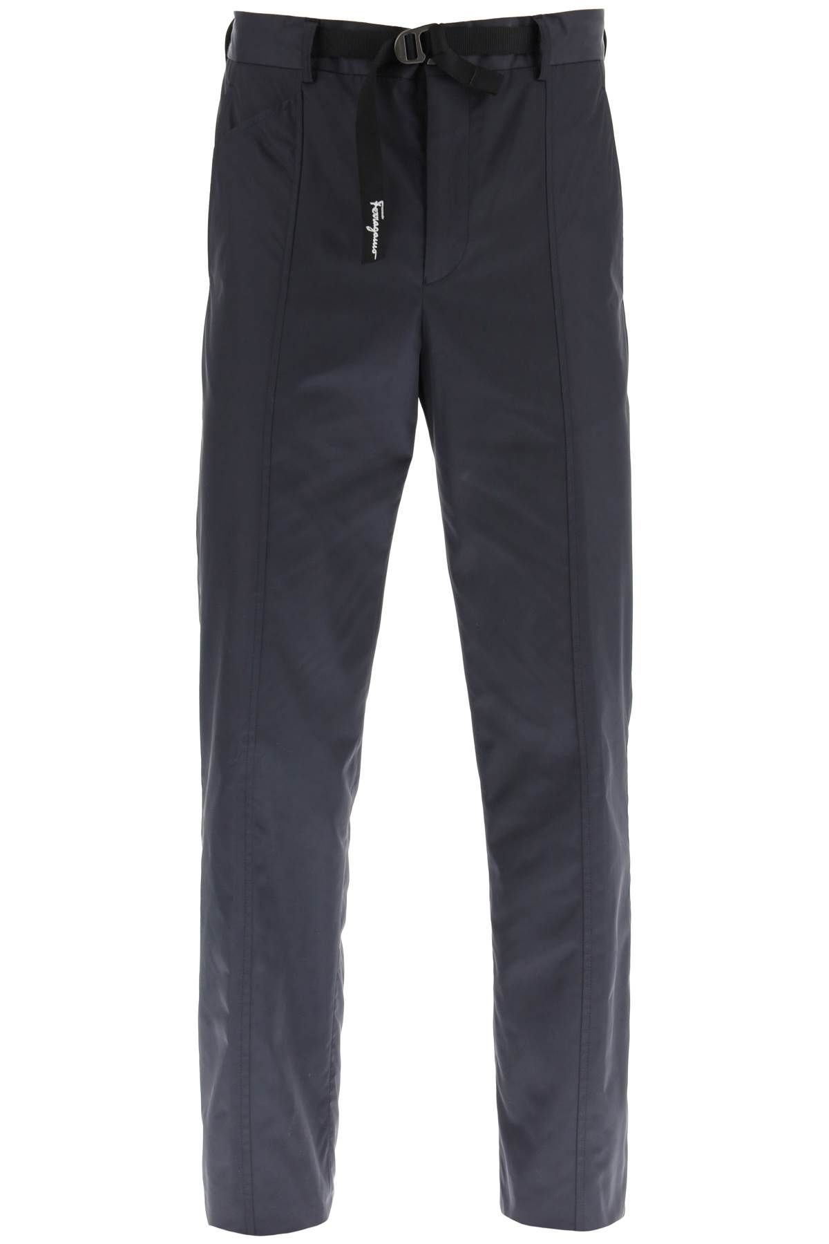 Ferragamo FERRAGAMO nylon pants with drawstring