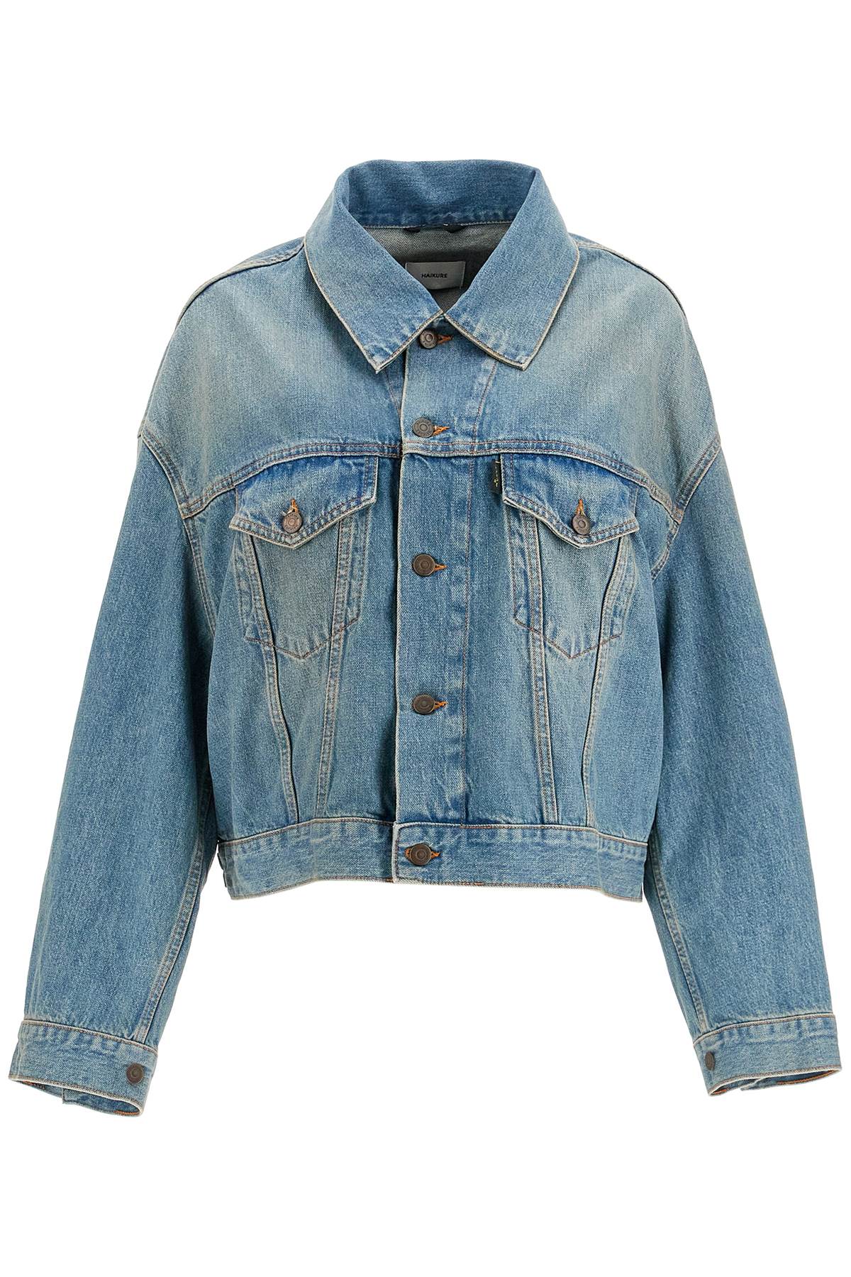 HAIKURE HAIKURE denim boxy jacket with spencer