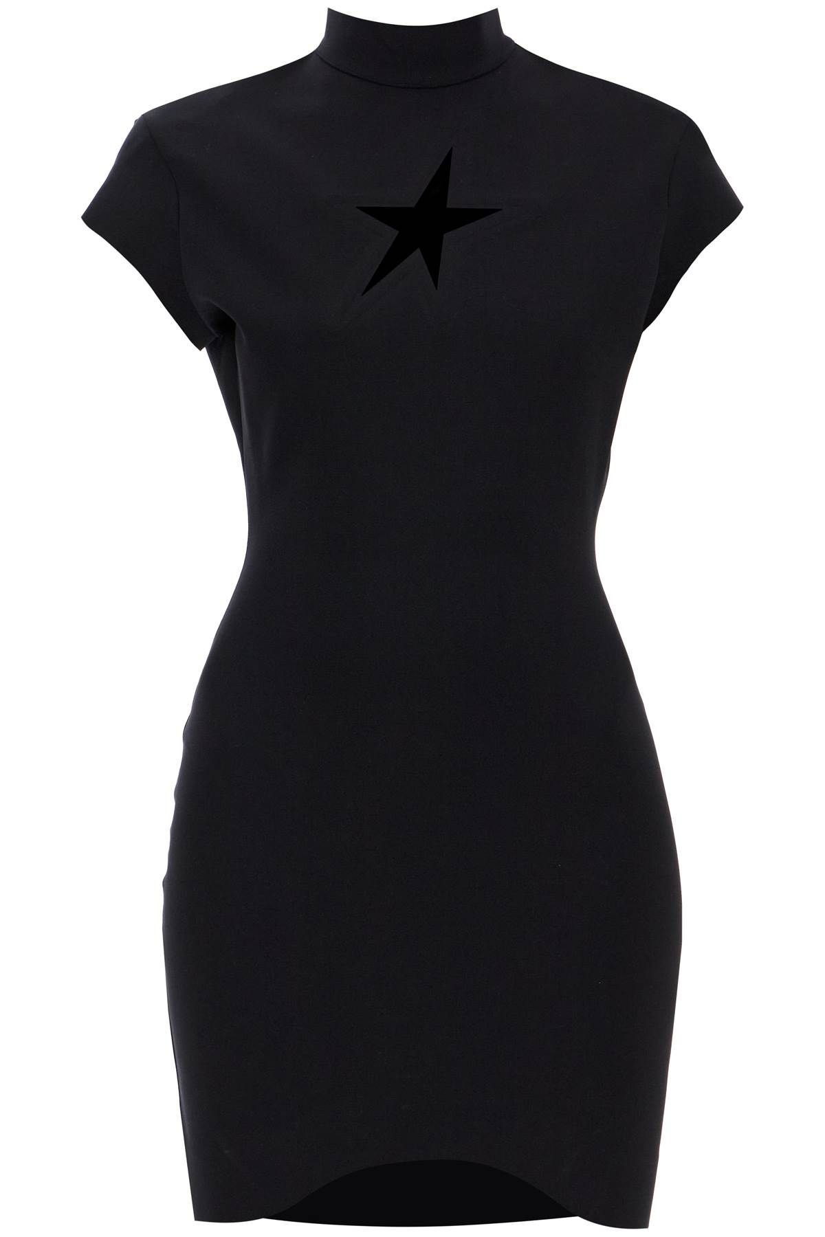 Mugler MUGLER star mini dress