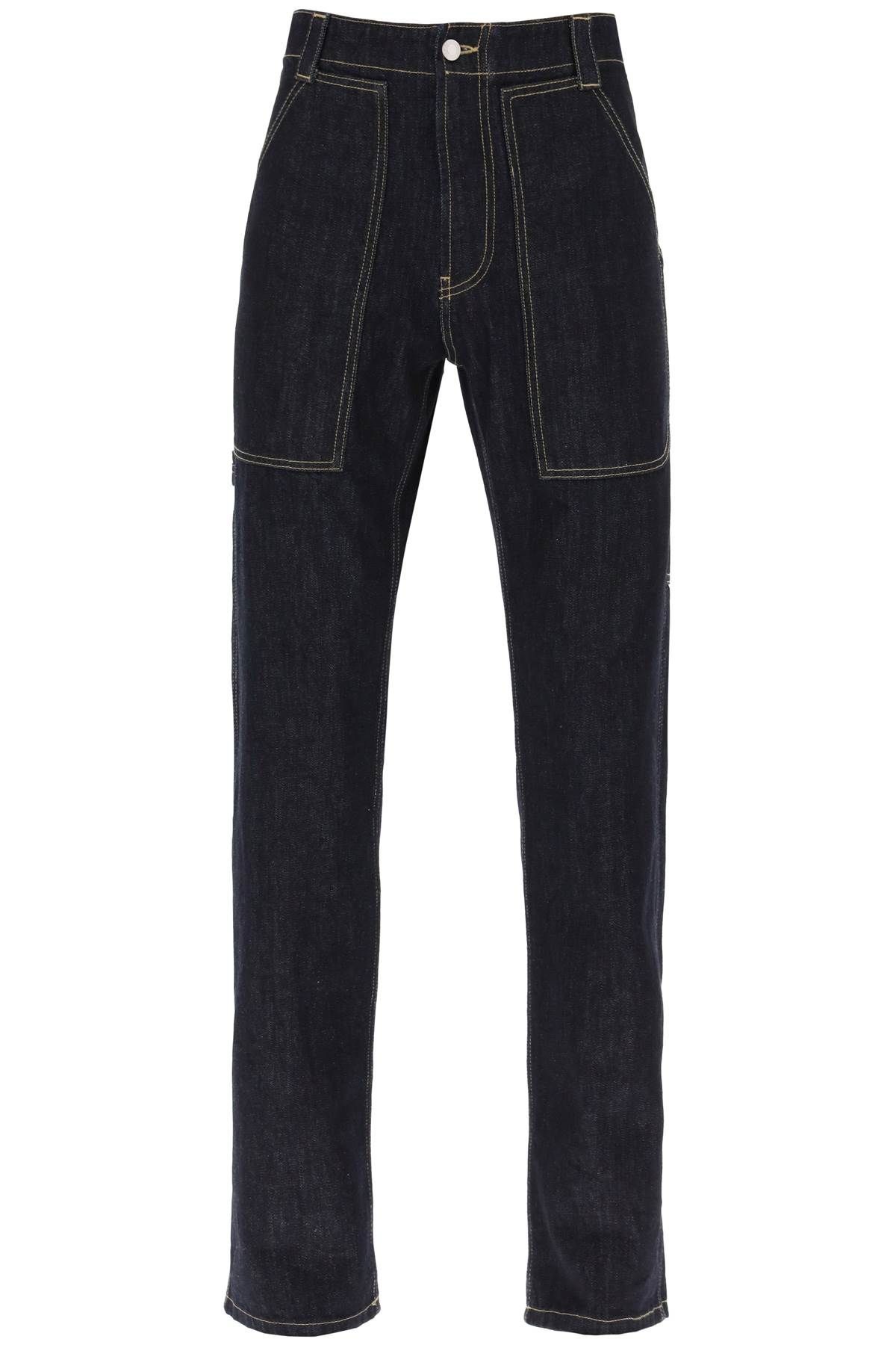 Alexander McQueen ALEXANDER MCQUEEN loose jeans with straight cut