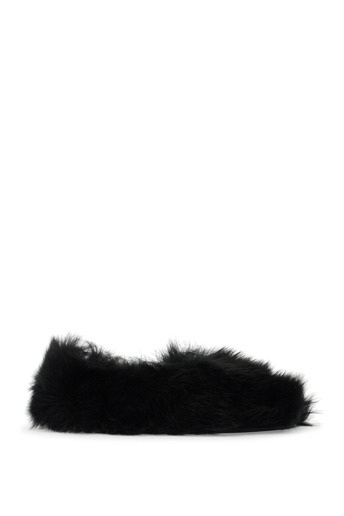 Jil Sander JIL SANDER fur-lined slip-on