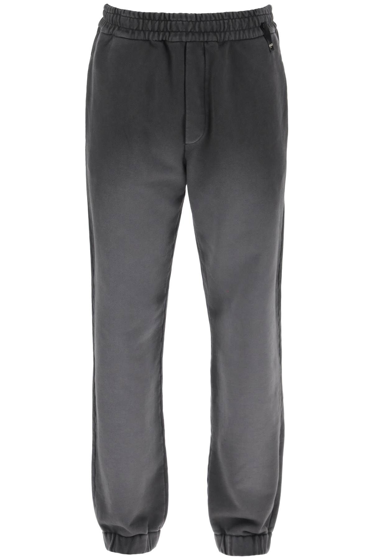 FENDI FENDI joggers in washed cotton