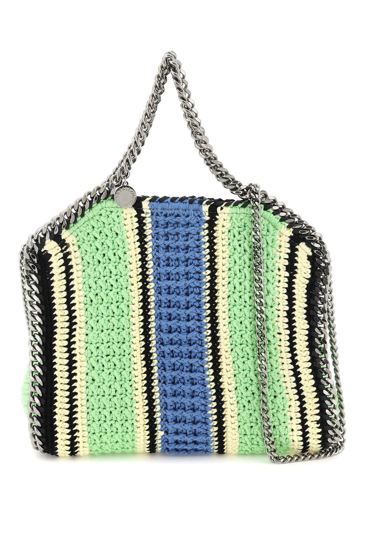 Stella McCartney STELLA McCARTNEY 'falabella' crochet tote bag