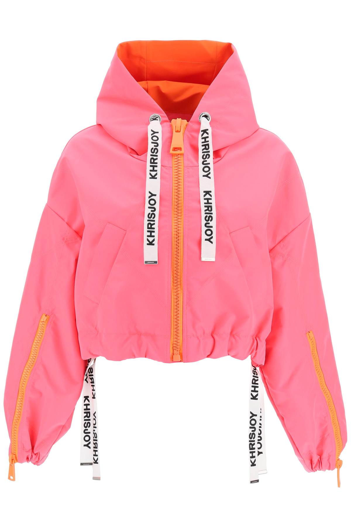 Khrisjoy KHRISJOY khris crop windbreaker jacket