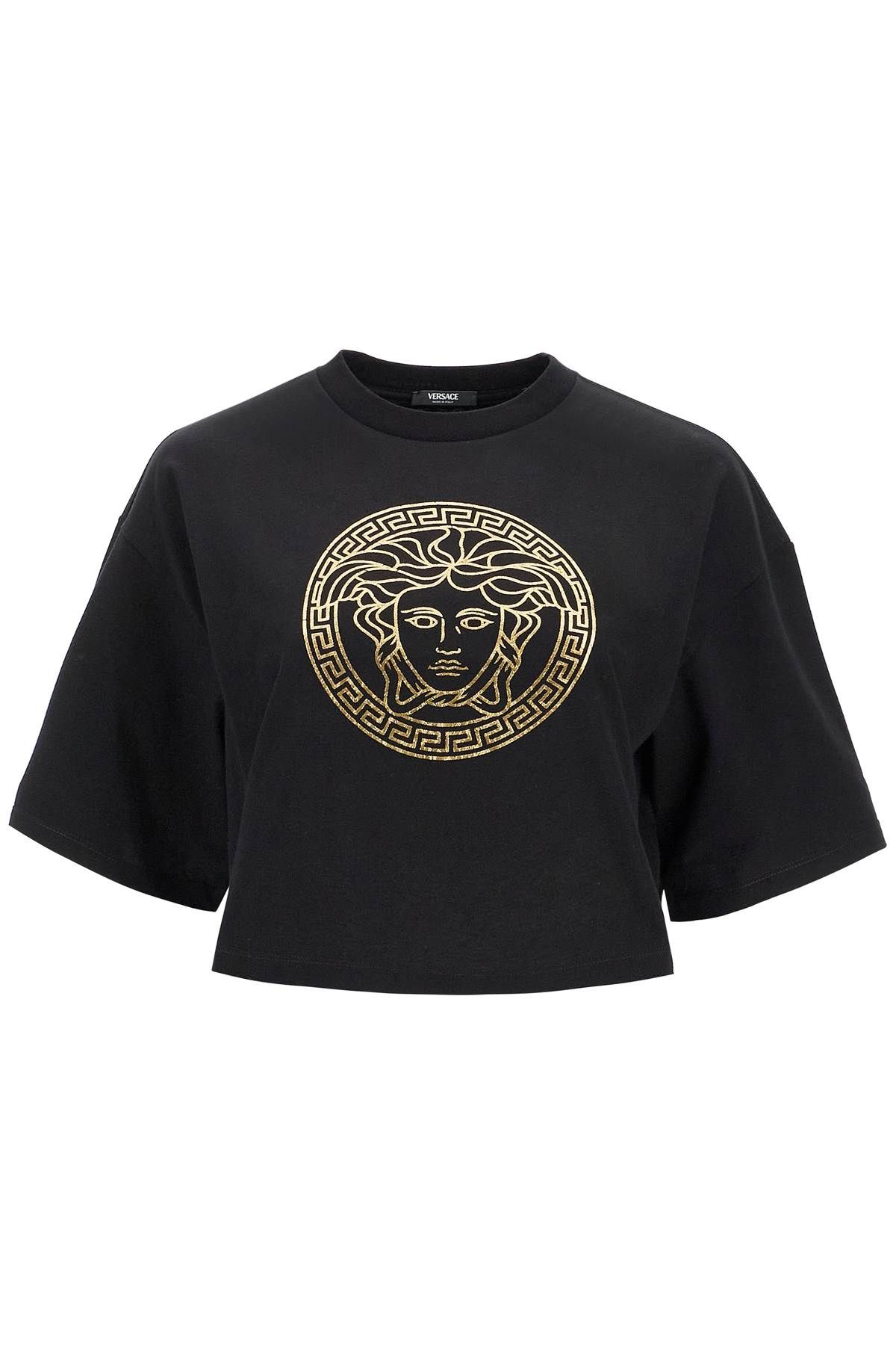 Versace VERSACE cropped medusa t