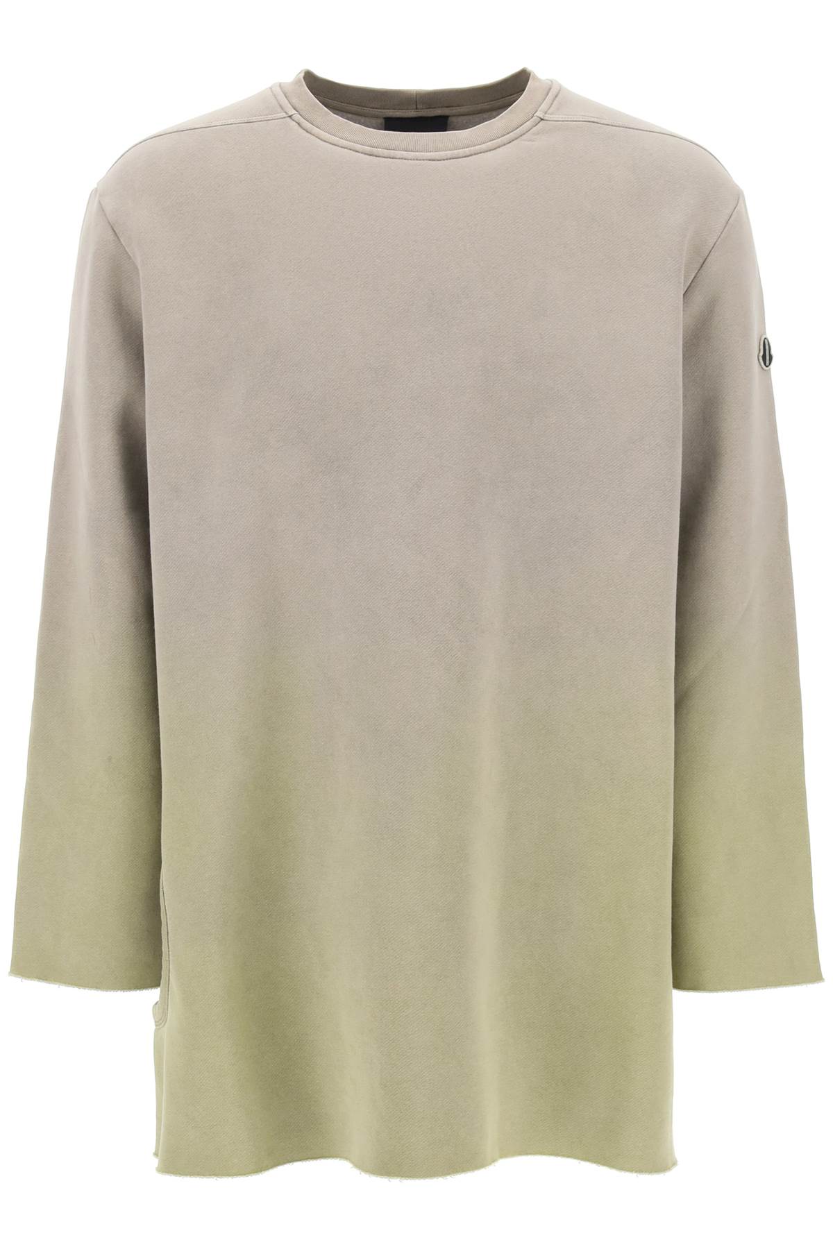  MONCLER X RICK OWENS subhuman cut-out sweatshirt