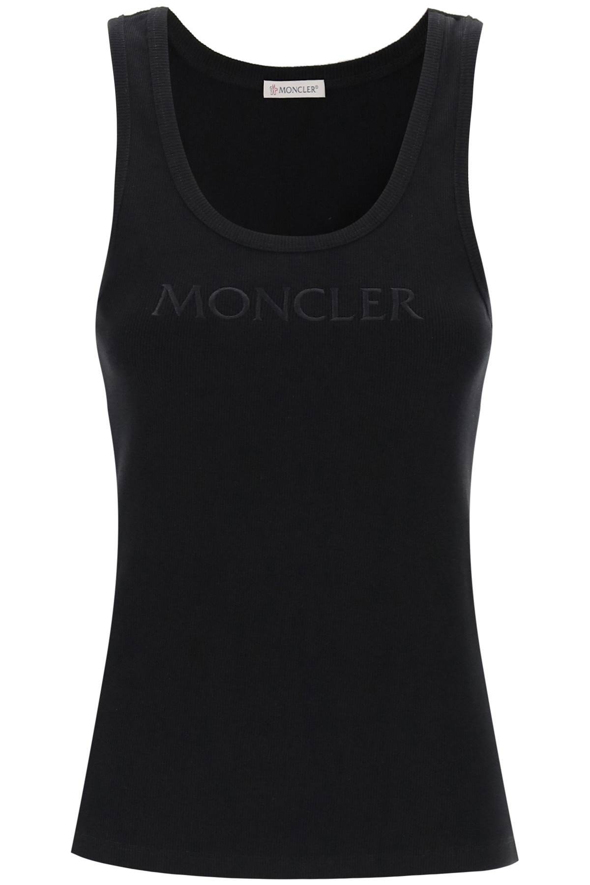Moncler MONCLER sleeveless ribbed jersey top