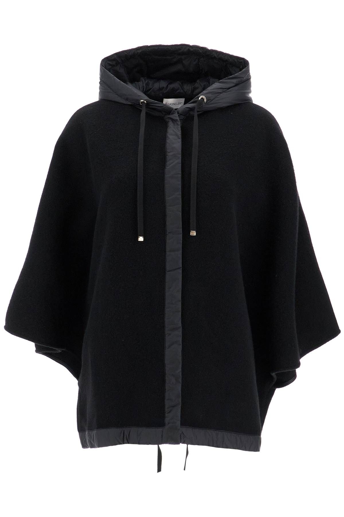 Moncler MONCLER woolen cloth cape for protection