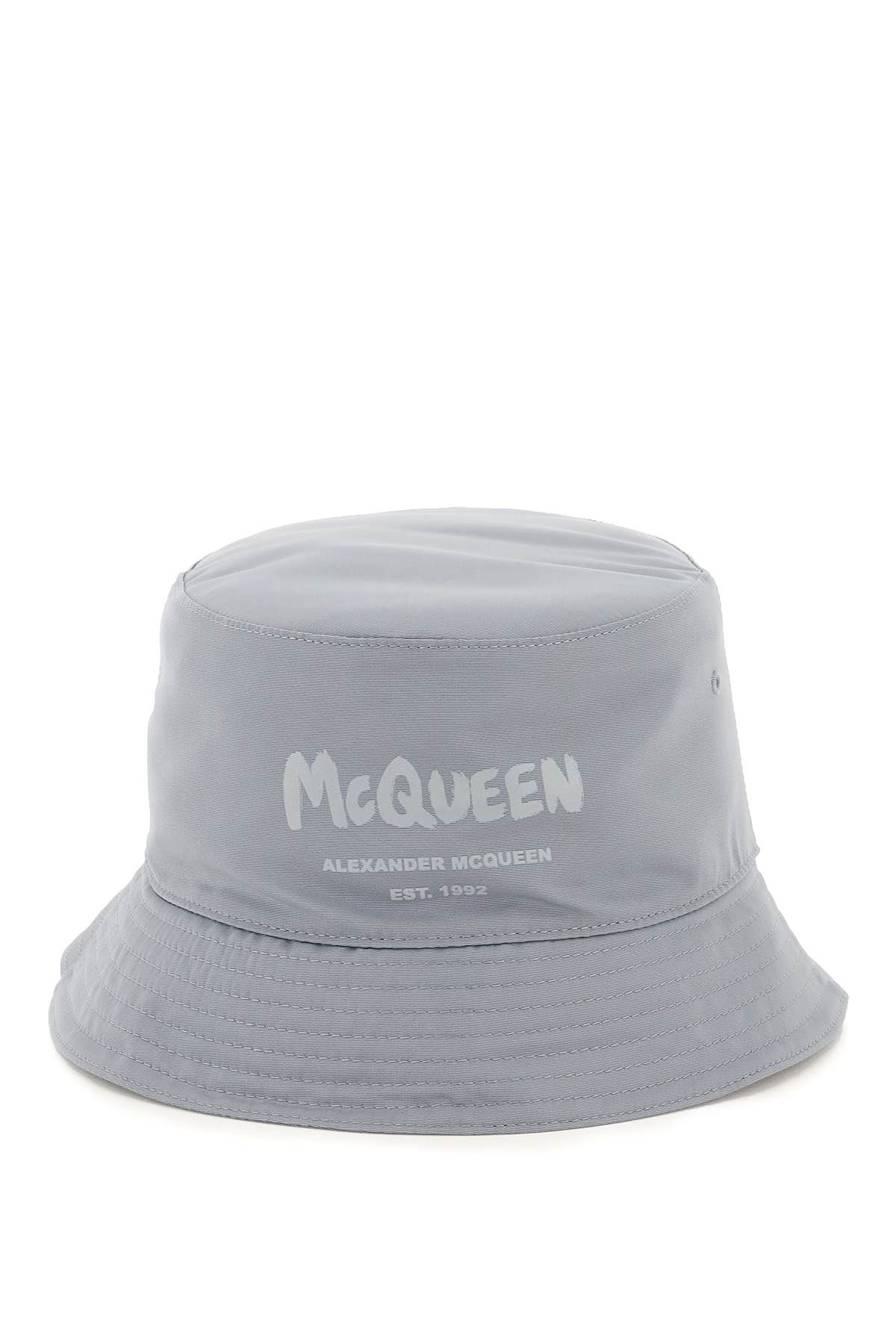 Alexander McQueen ALEXANDER MCQUEEN mcqueen graffiti bucket hat