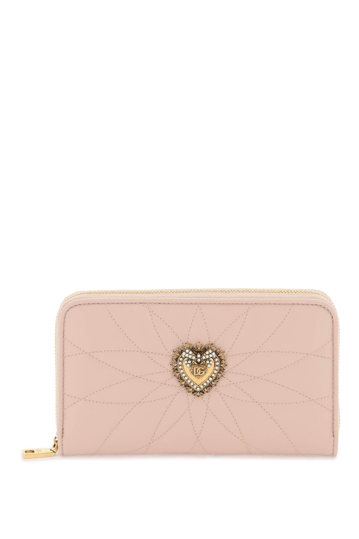 Dolce & Gabbana DOLCE & GABBANA devotion zip-around wallet