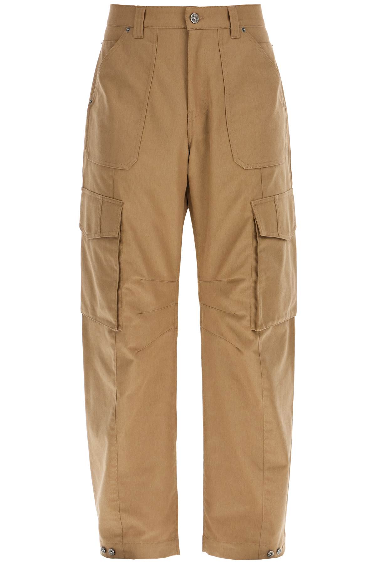 Golden Goose GOLDEN GOOSE twill cargo pants in italian