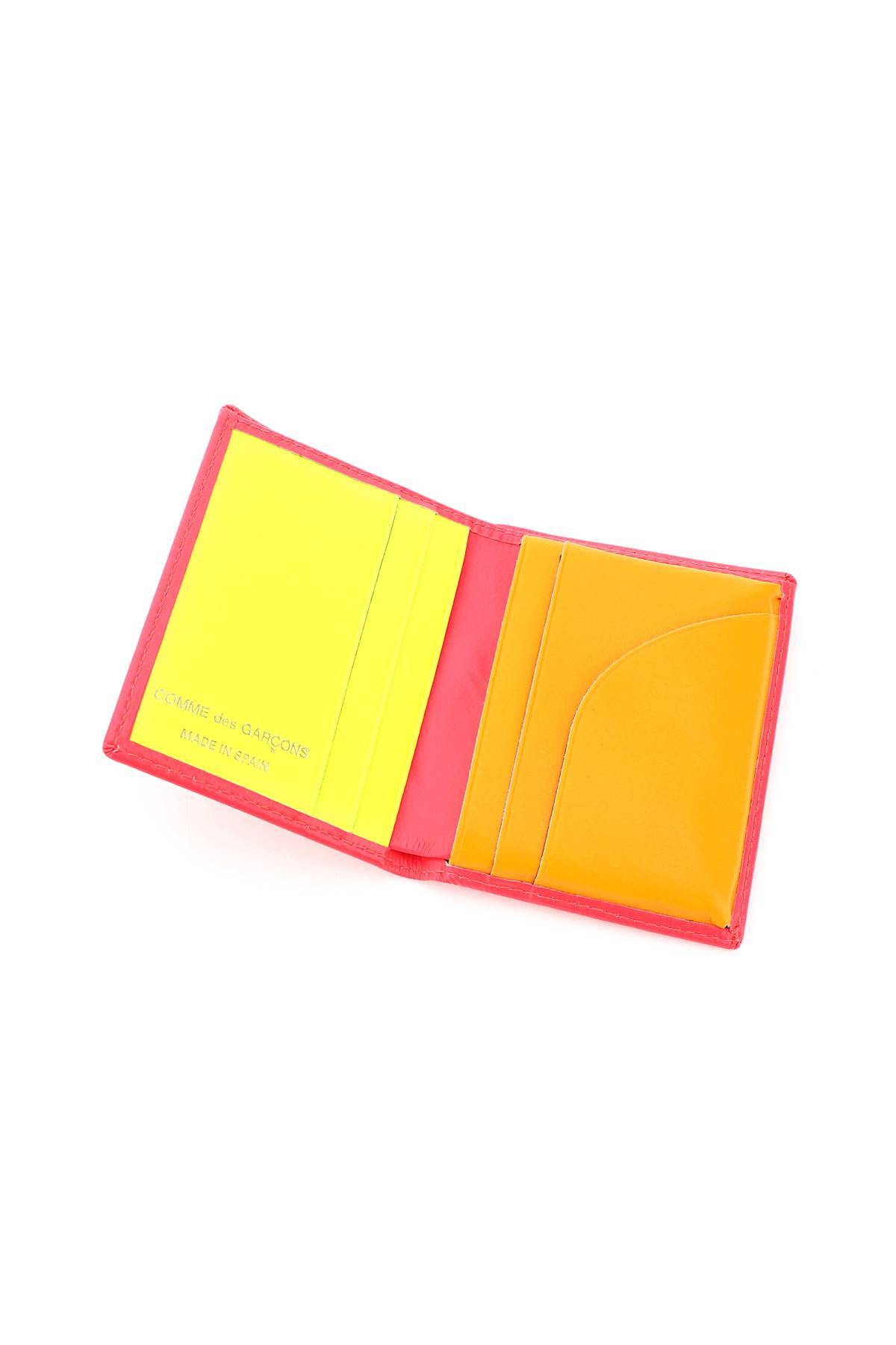 COMME DES GARCONS WALLET COMME DES GARCONS WALLET super fluo small bifold wallet