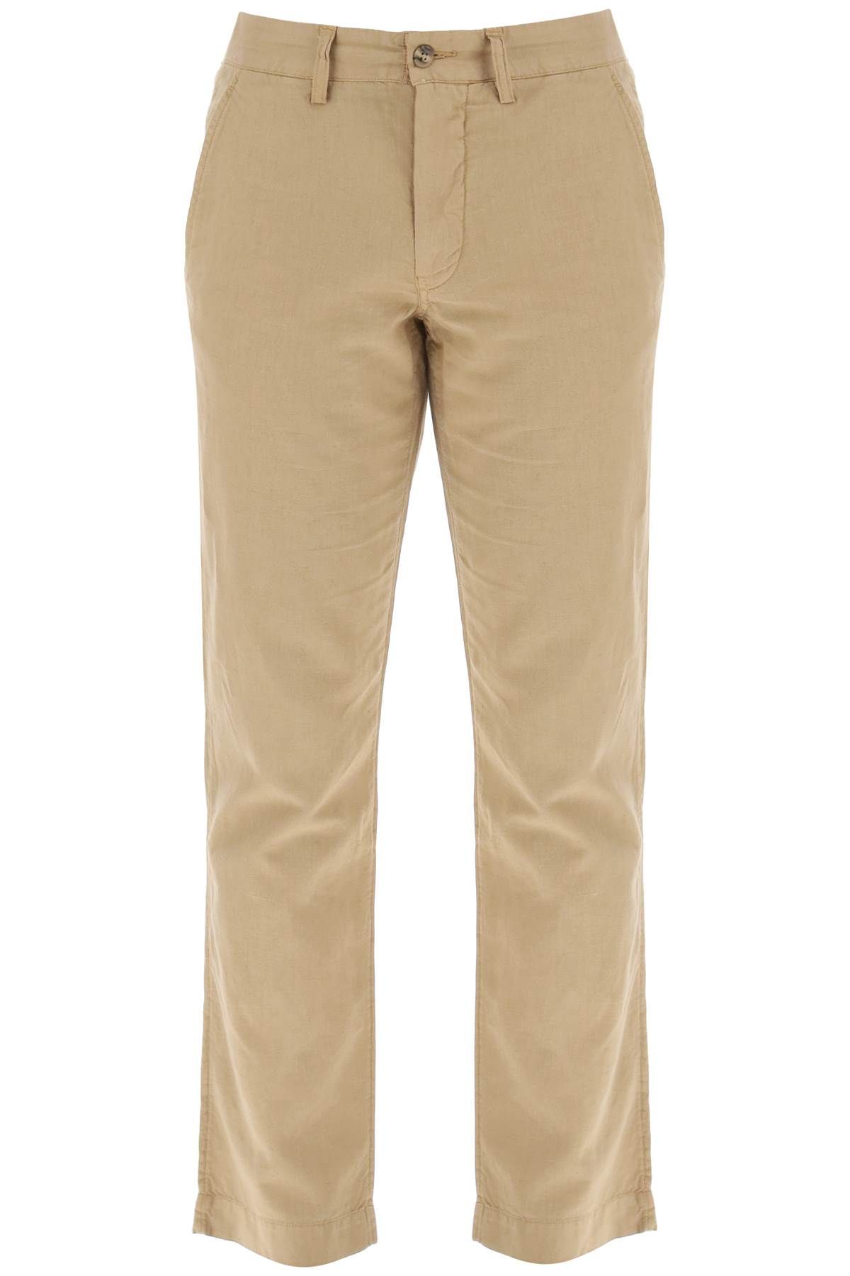 Polo Ralph Lauren POLO RALPH LAUREN linen and cotton blend pants for