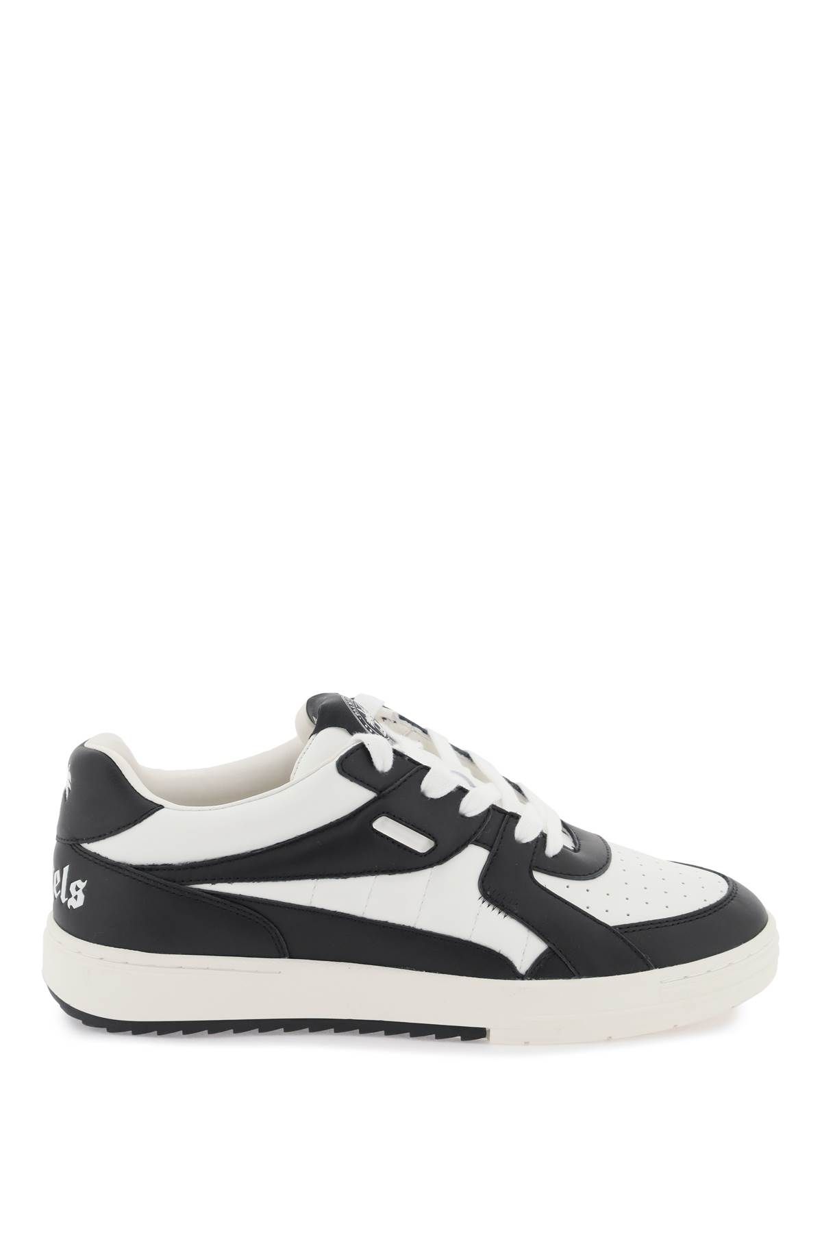 PALM ANGELS PALM ANGELS 'palm university' two-tone leather sneakers