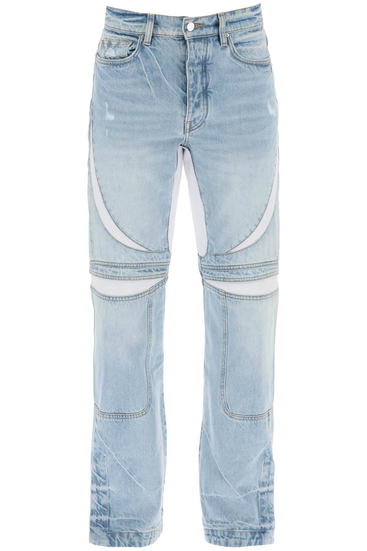 Amiri AMIRI mx-3 jeans with mesh inserts