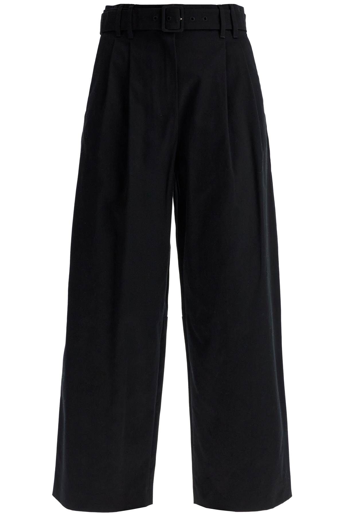  'S MAX MARA wide gabardine trousers with