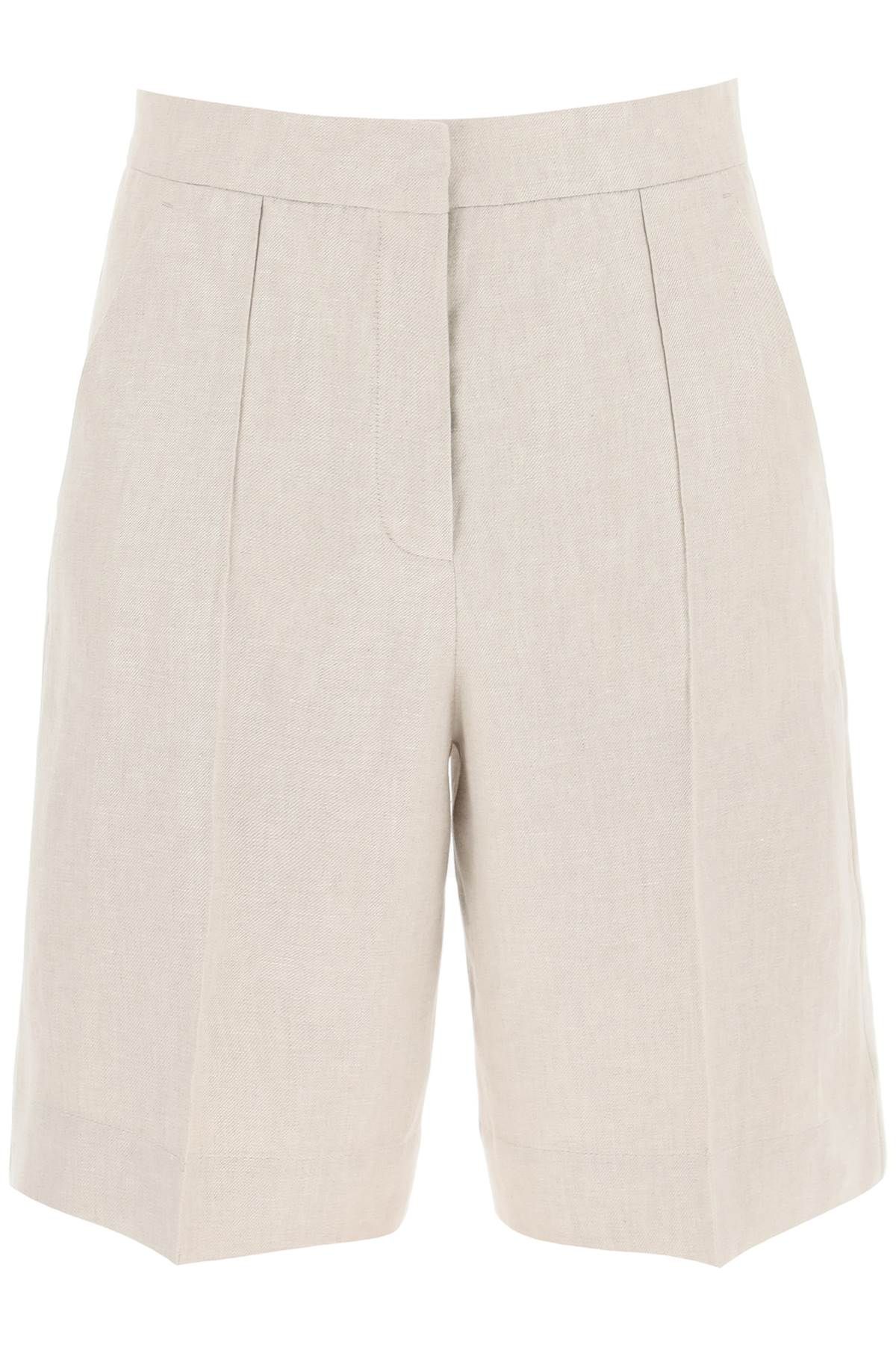 AGNONA AGNONA linen twill shorts