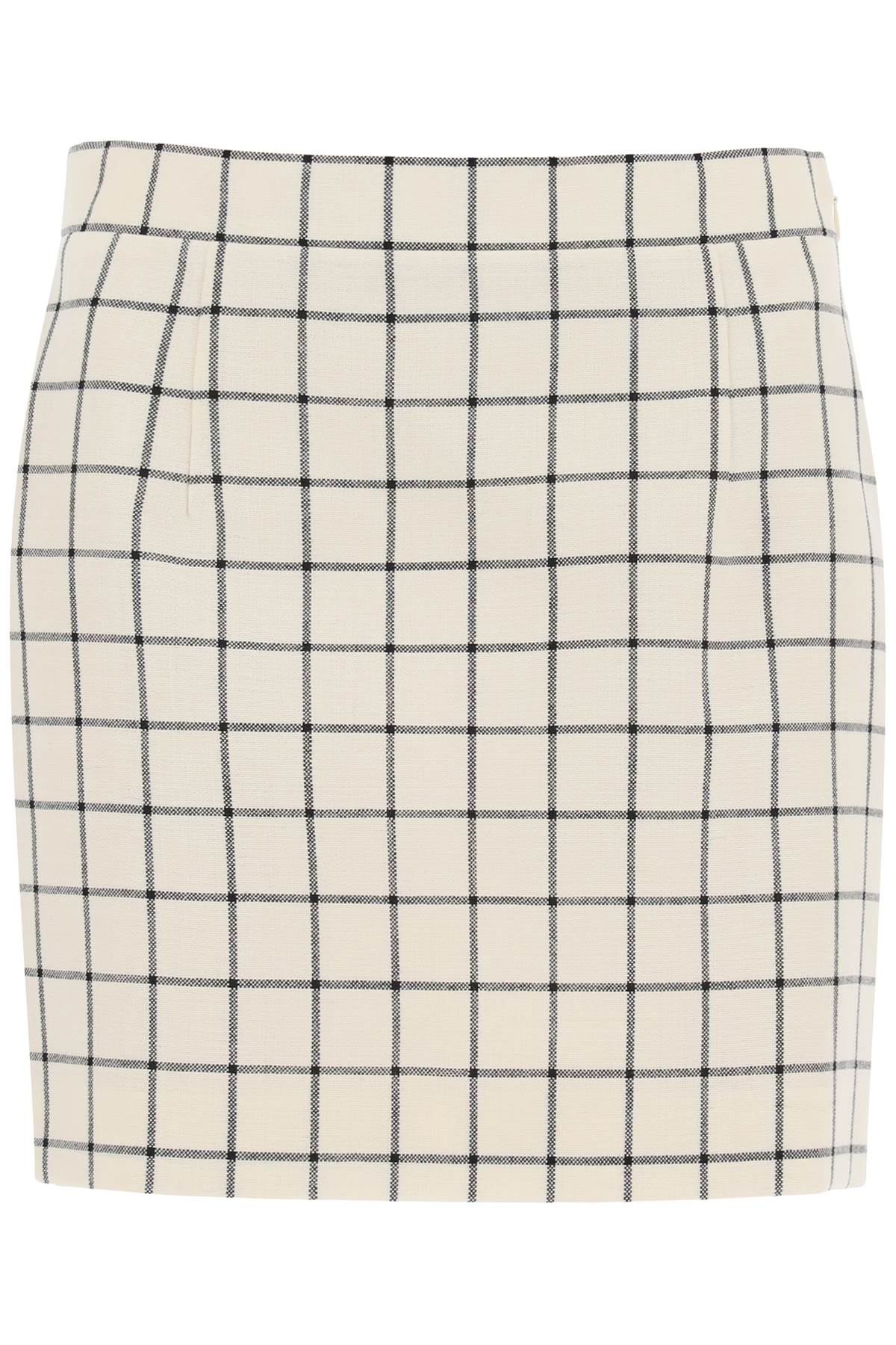 Marni MARNI check wool mini skirt