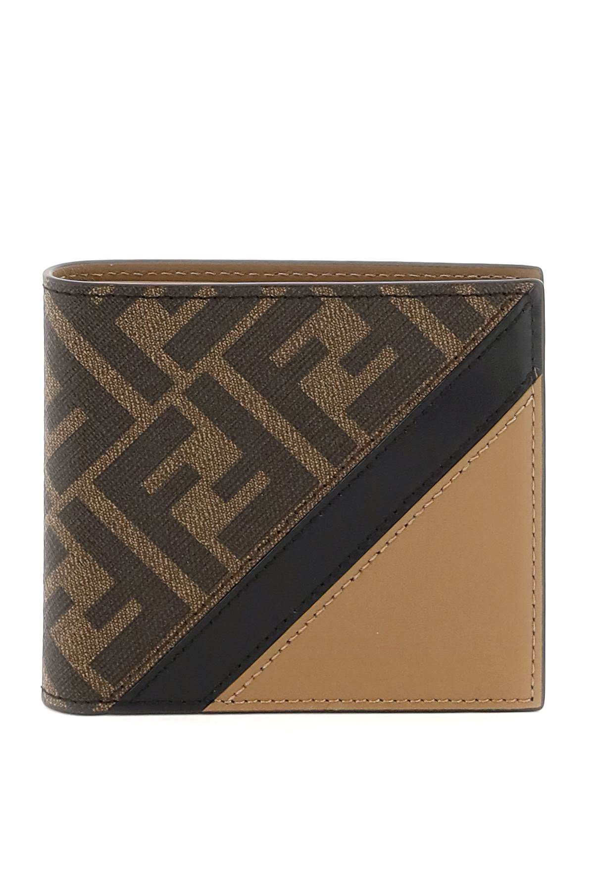 FENDI FENDI diagonal bi-fold wallet