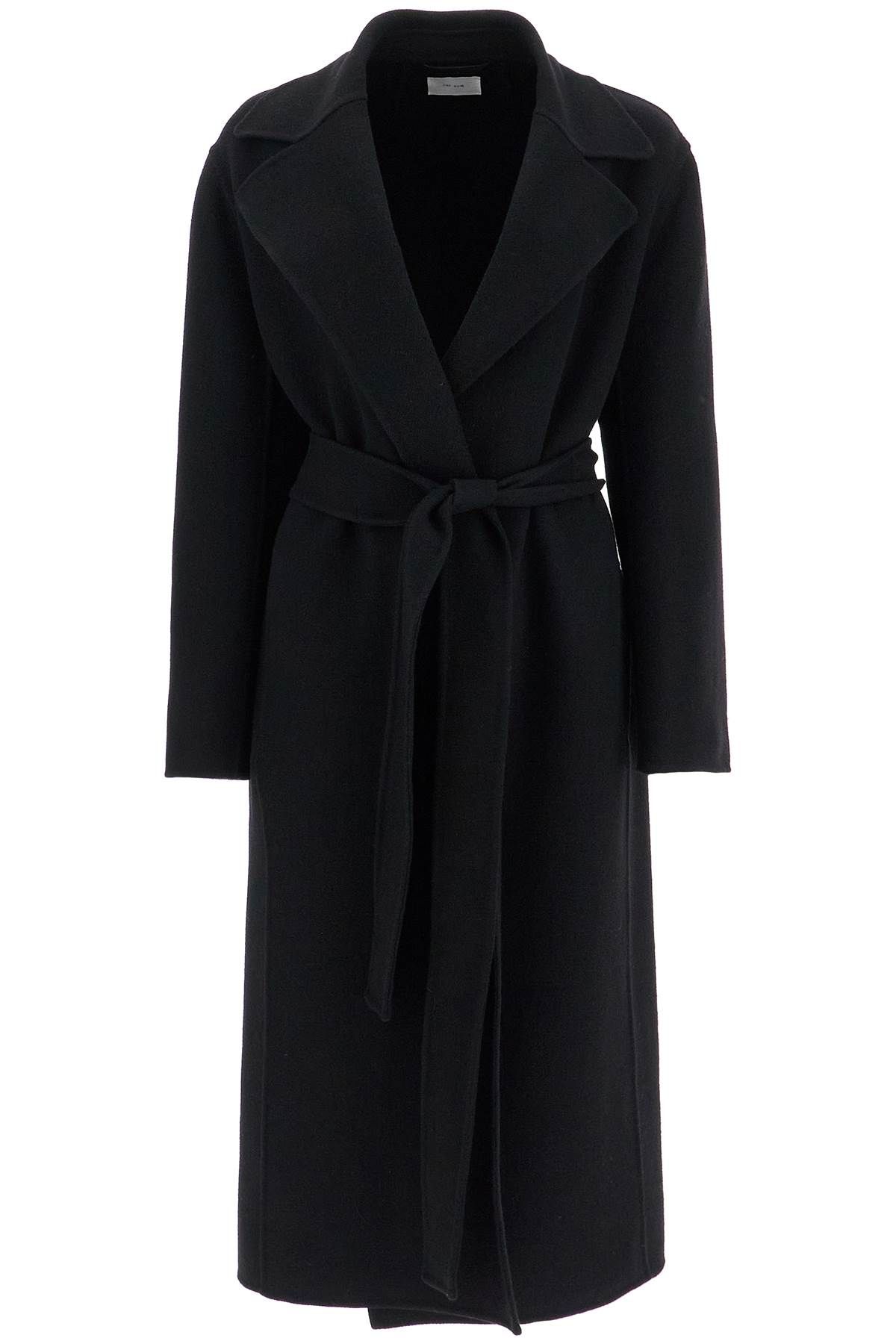 The Row THE ROW woolen robe-style coat with