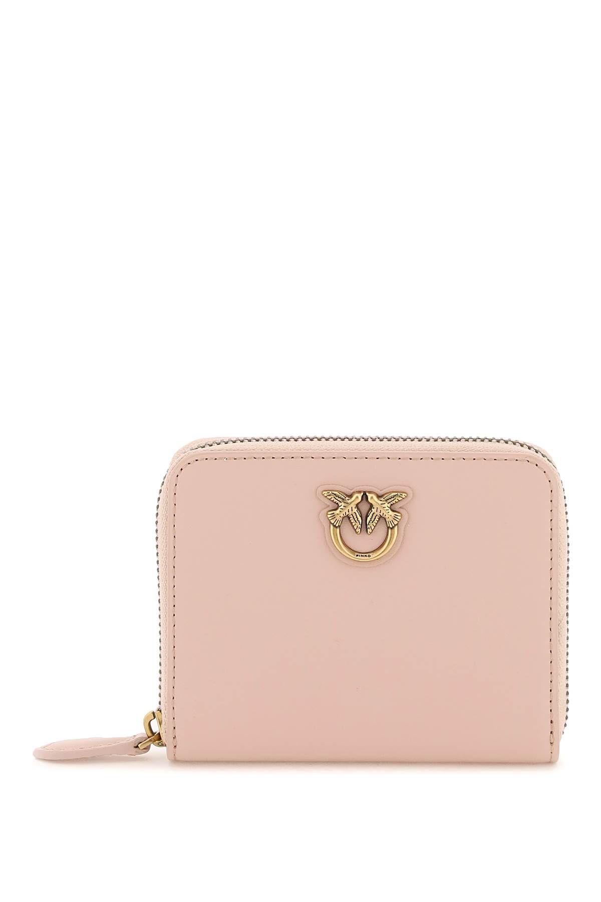 Pinko PINKO leather zip-around wallet