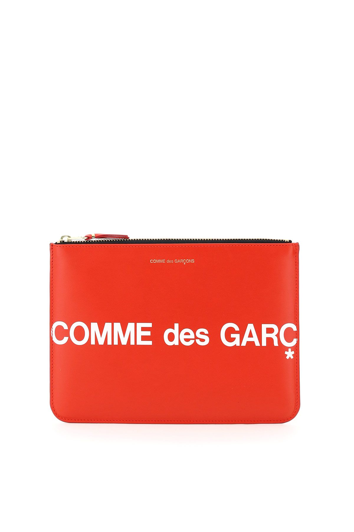 COMME DES GARCONS WALLET COMME DES GARCONS WALLET leather pouch with logo