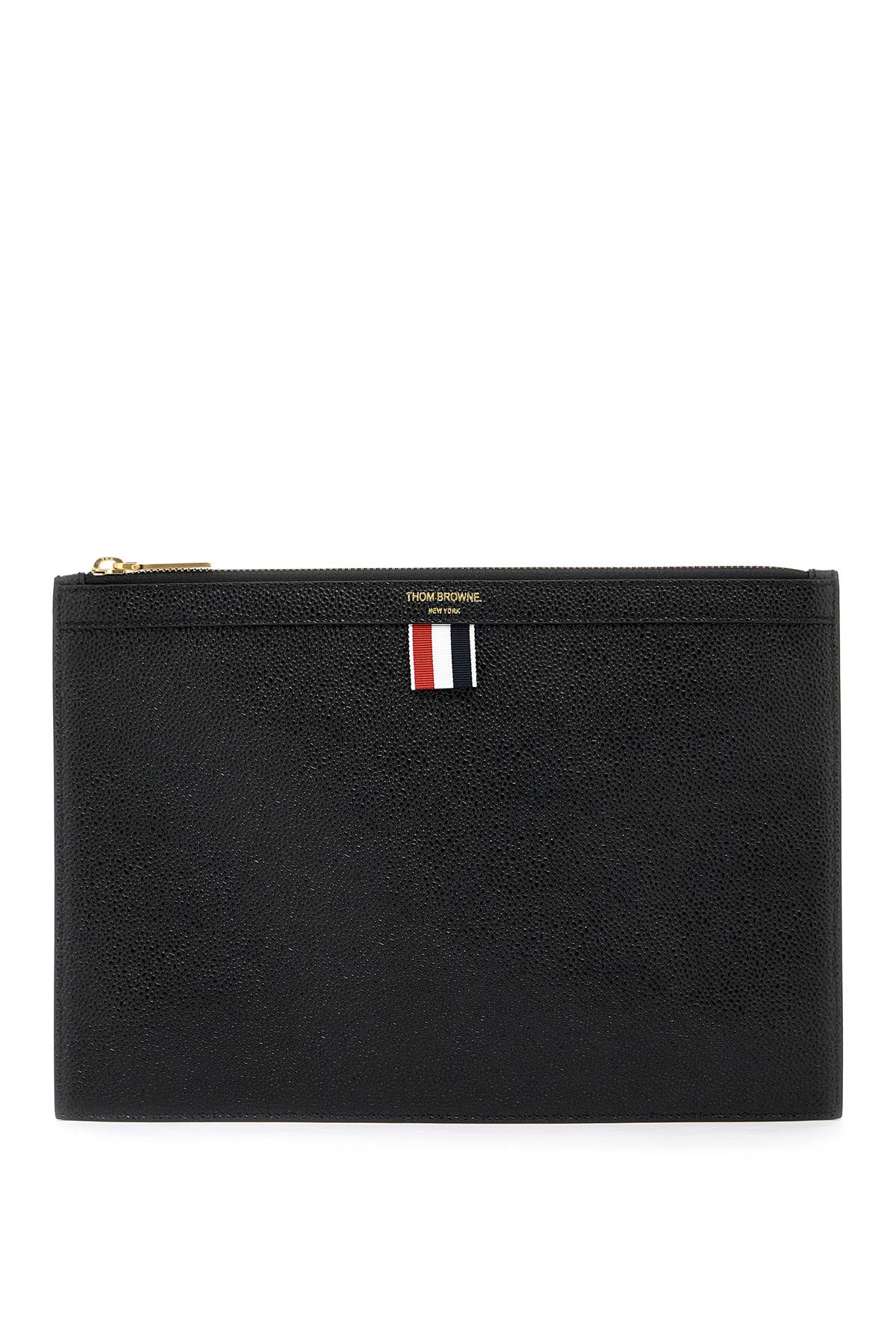 Thom Browne THOM BROWNE leather small document holder