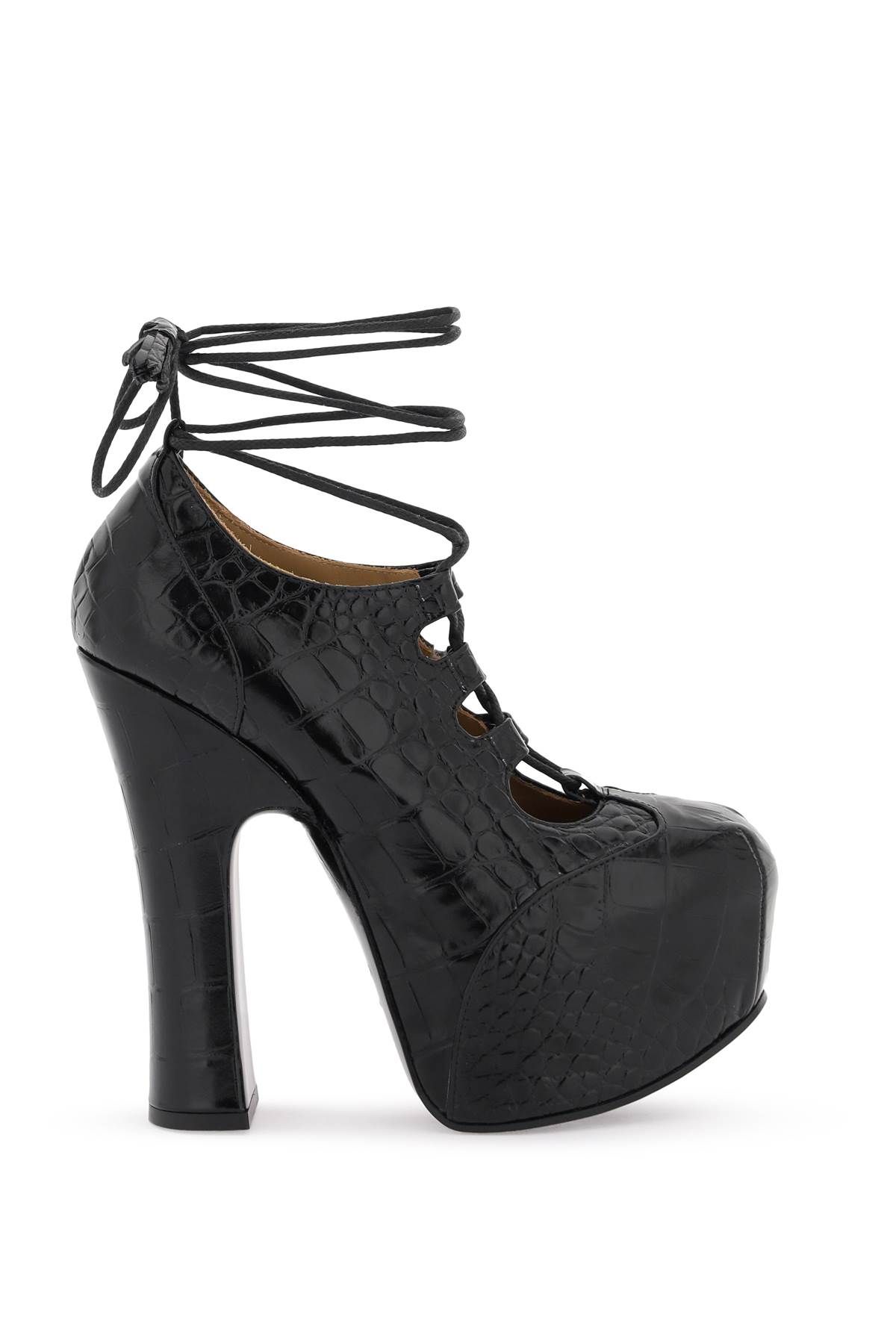 Vivienne Westwood VIVIENNE WESTWOOD 'elevated ghillie' platform pumps