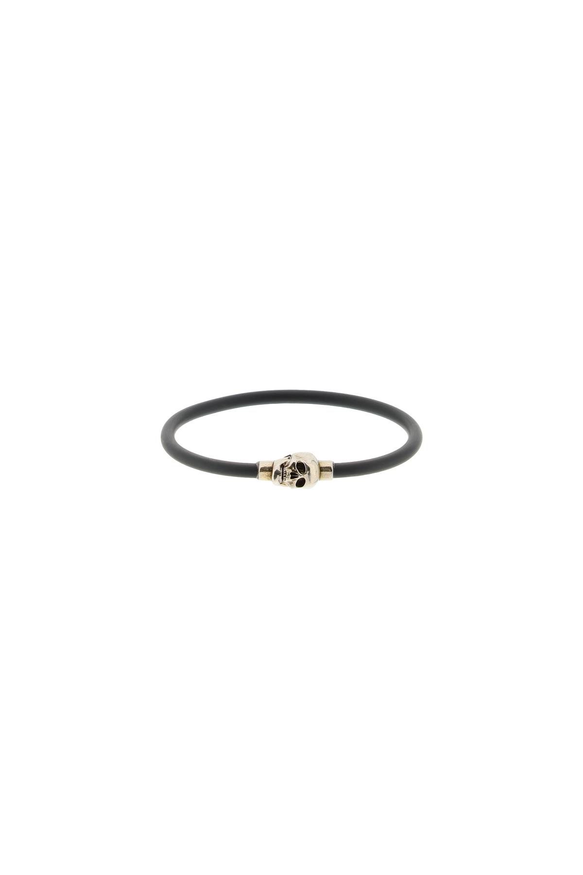 Alexander McQueen ALEXANDER MCQUEEN skull rubber bracelet