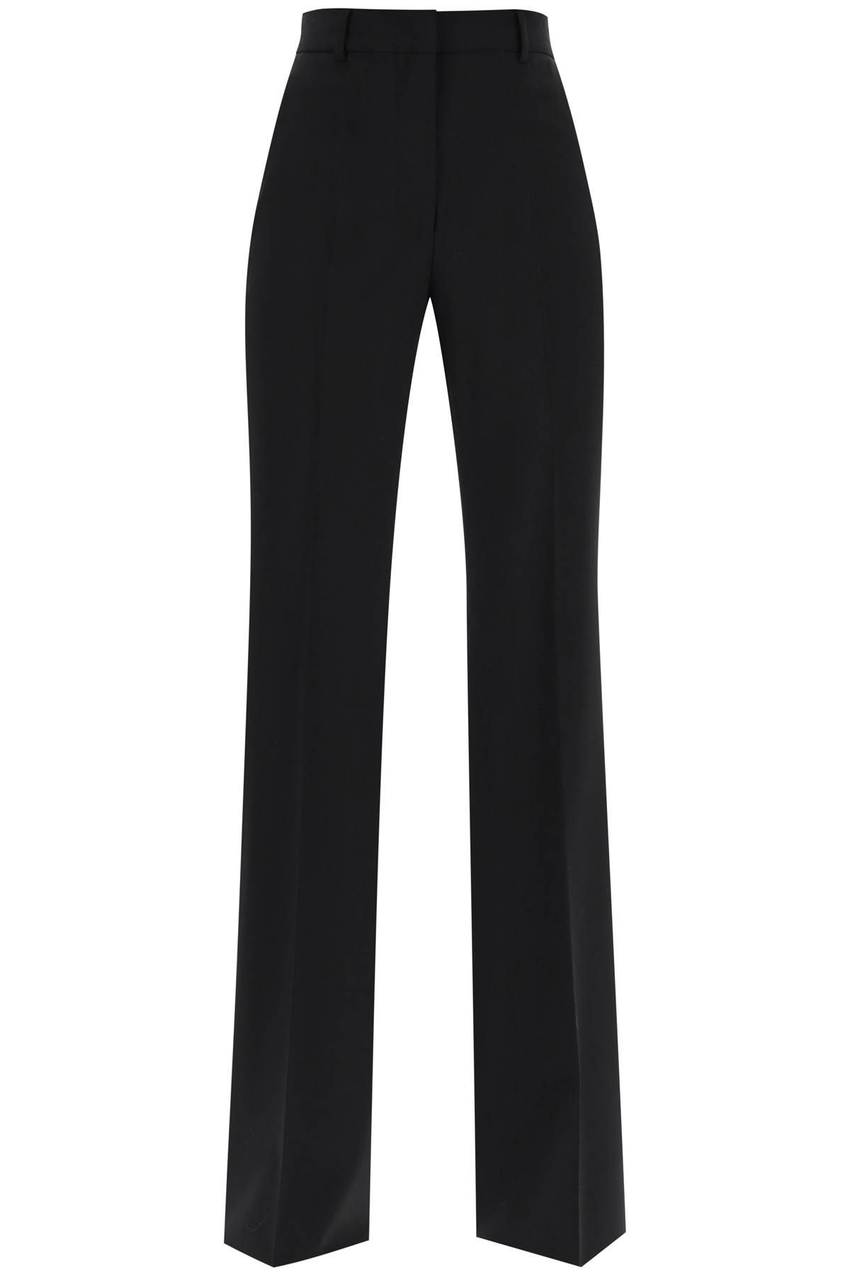 Sportmax SPORTMAX 'hangar' flared pants in light wool