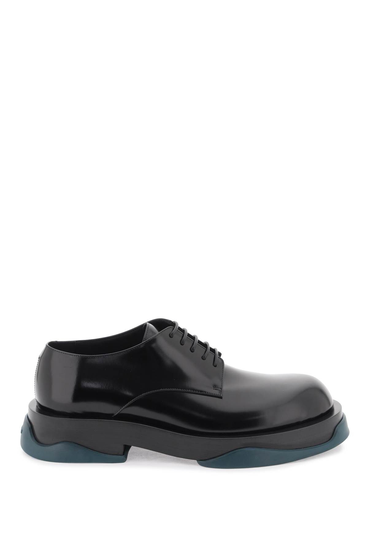 Jil Sander JIL SANDER brushed leather derby shoe