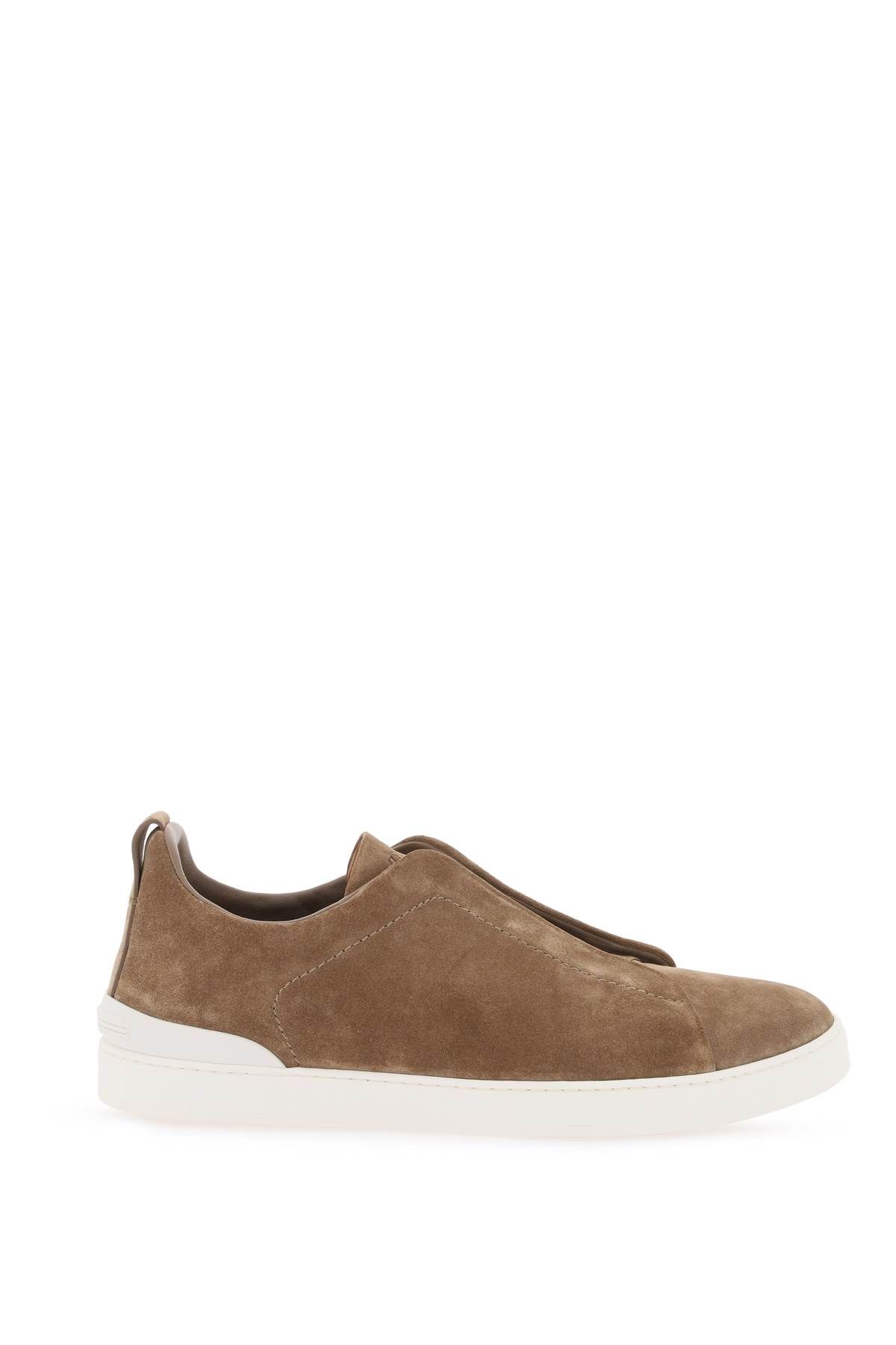 zegna ZEGNA triple stitch slip-on sneakers