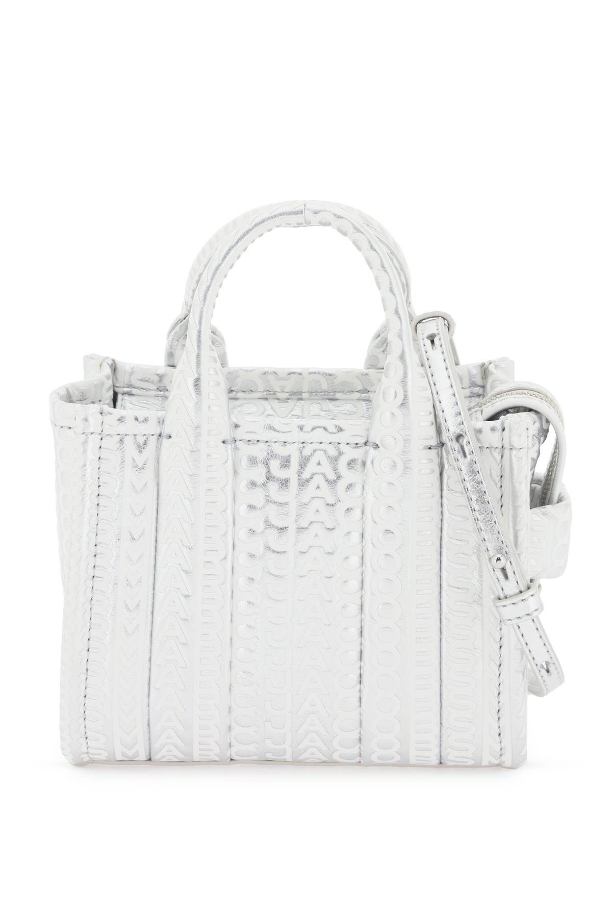 Marc Jacobs MARC JACOBS the monogram metallic mini tote bag