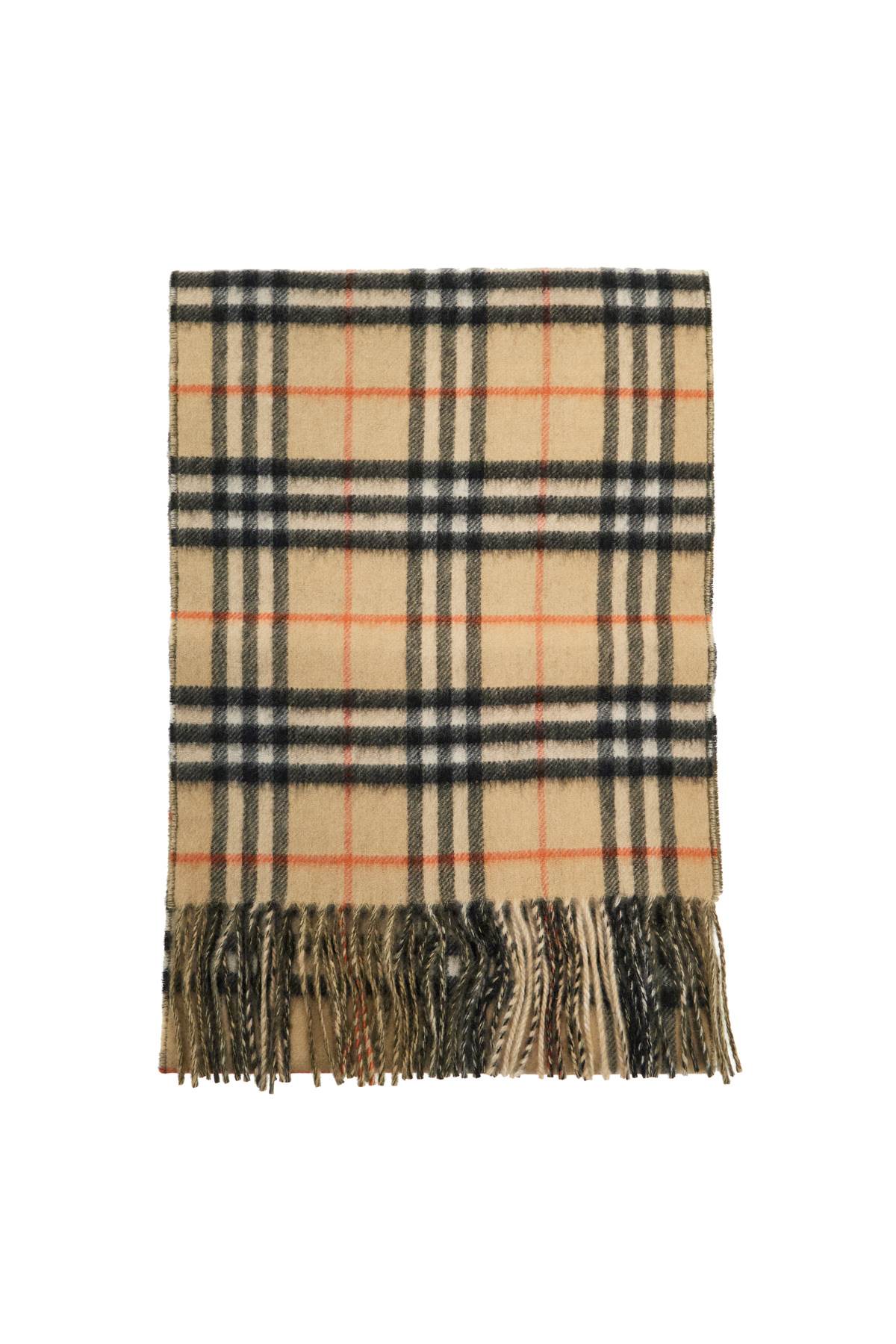 Burberry BURBERRY reversible check cashmere scarf