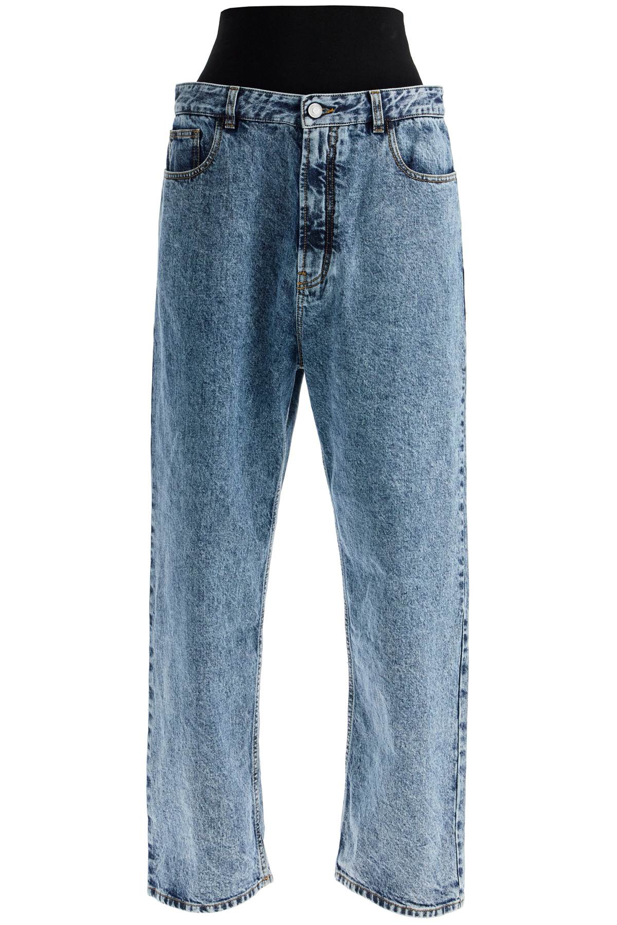 Alaïa ALAIA low-waisted jeans with elastic band