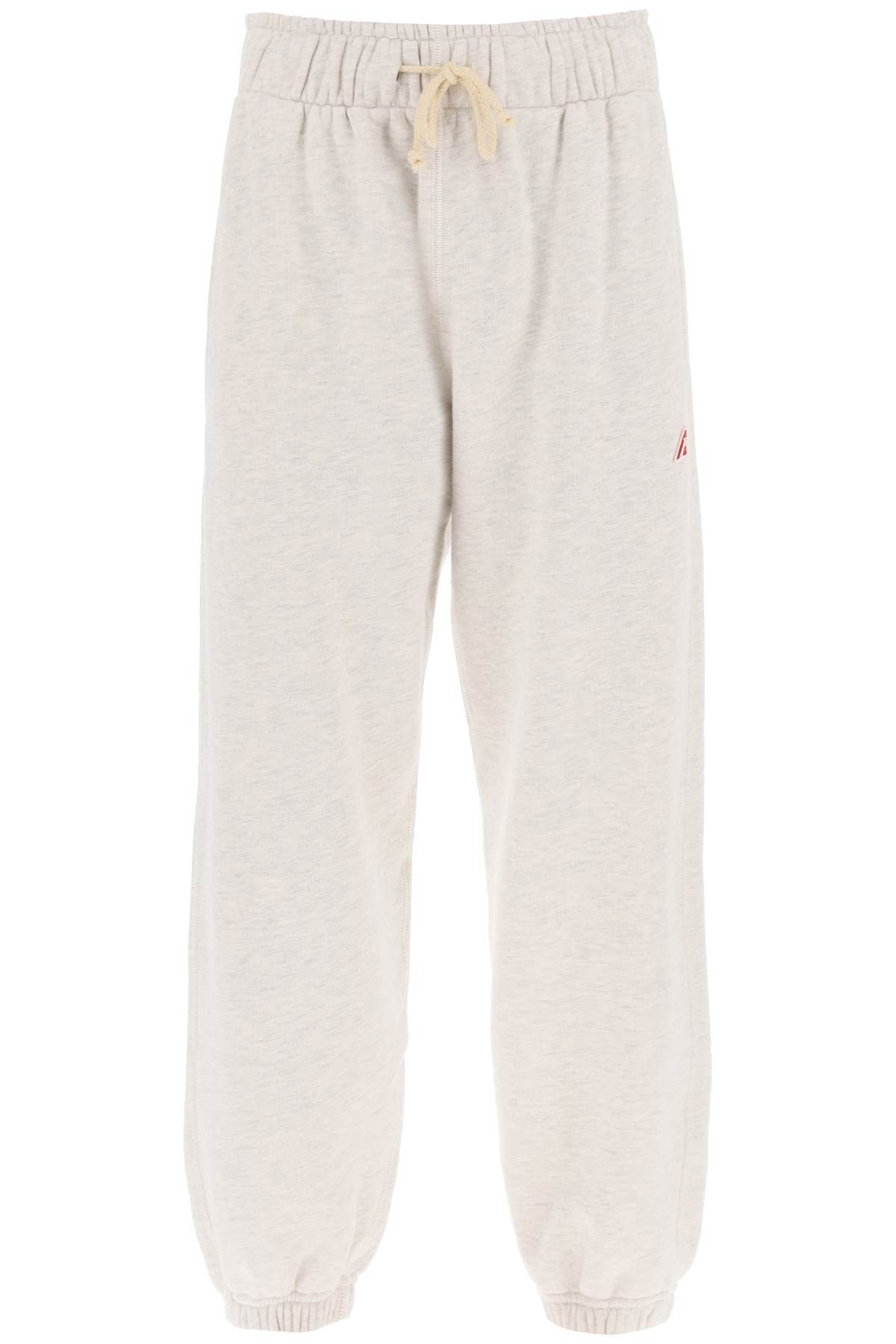 AUTRY AUTRY melange sweatpants with logo patch