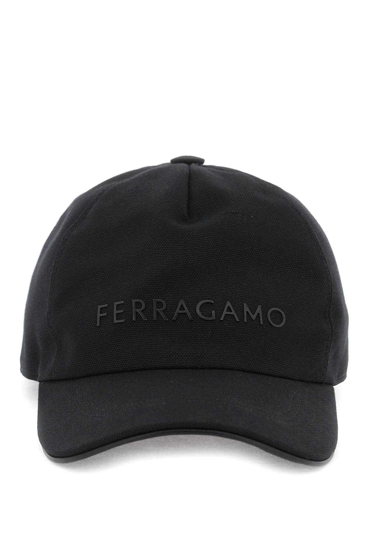 Ferragamo FERRAGAMO logo baseball cap